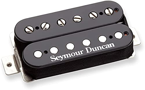 Seymour Duncan SH-2n Jazz Model Humbucker Neck Pickup for Electric Guitar - Includes 2 Patch Cables, Instrument Cable, Dunlop DEN1046 Strings & DGT02 Multi-Tool (Black) | Perfect for Jazz, Blues & Studio Recording
