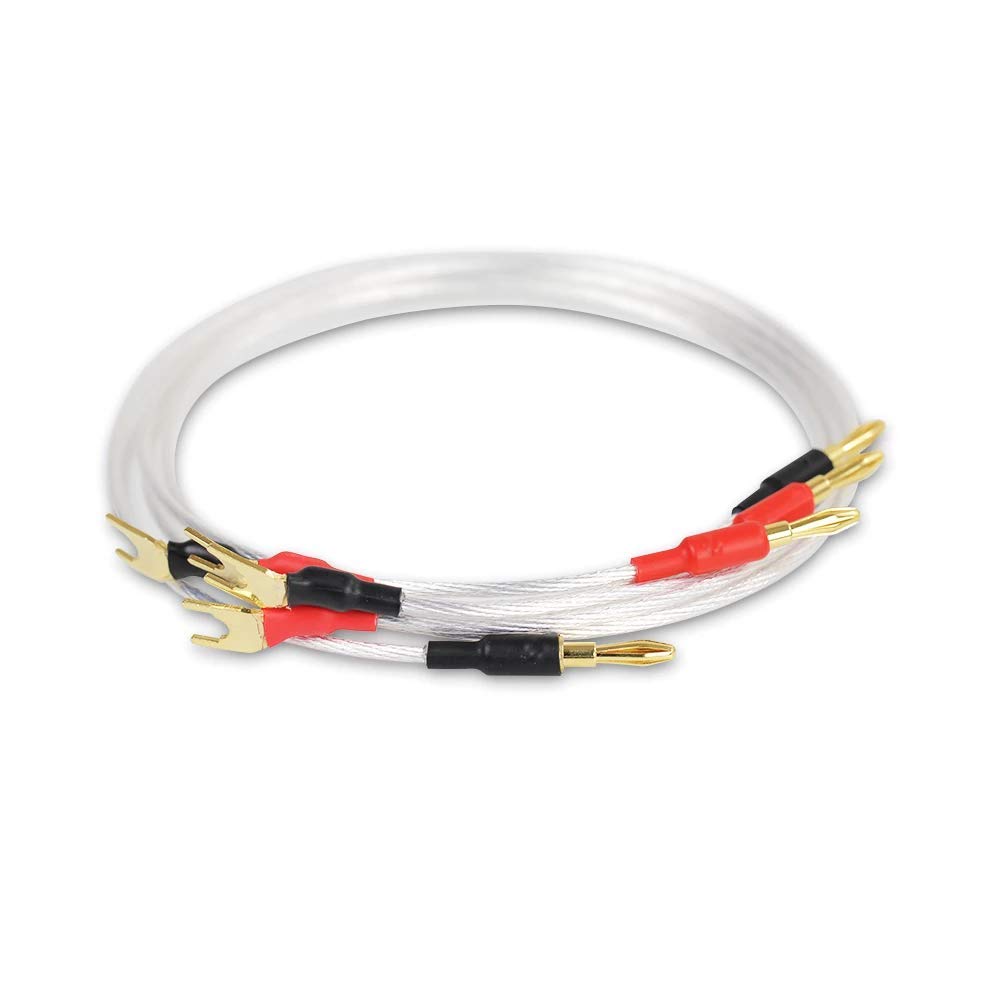 Aperion Audio Premium Stereo Silver Cable 2FT - High-Quality Audio Connection for Home Theater & Studio Equipment