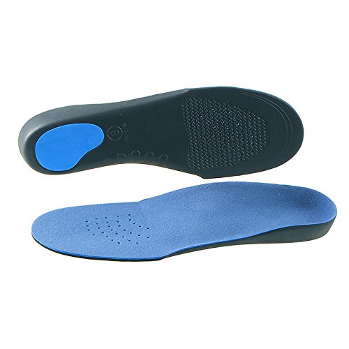 1 Pair EVA Flat Foot Arch Support Insoles for Adults - Orthotic Shoe Inserts for Plantar Fasciitis, Heel Pain Relief - Perfect for Running, Walking & Work Shoes