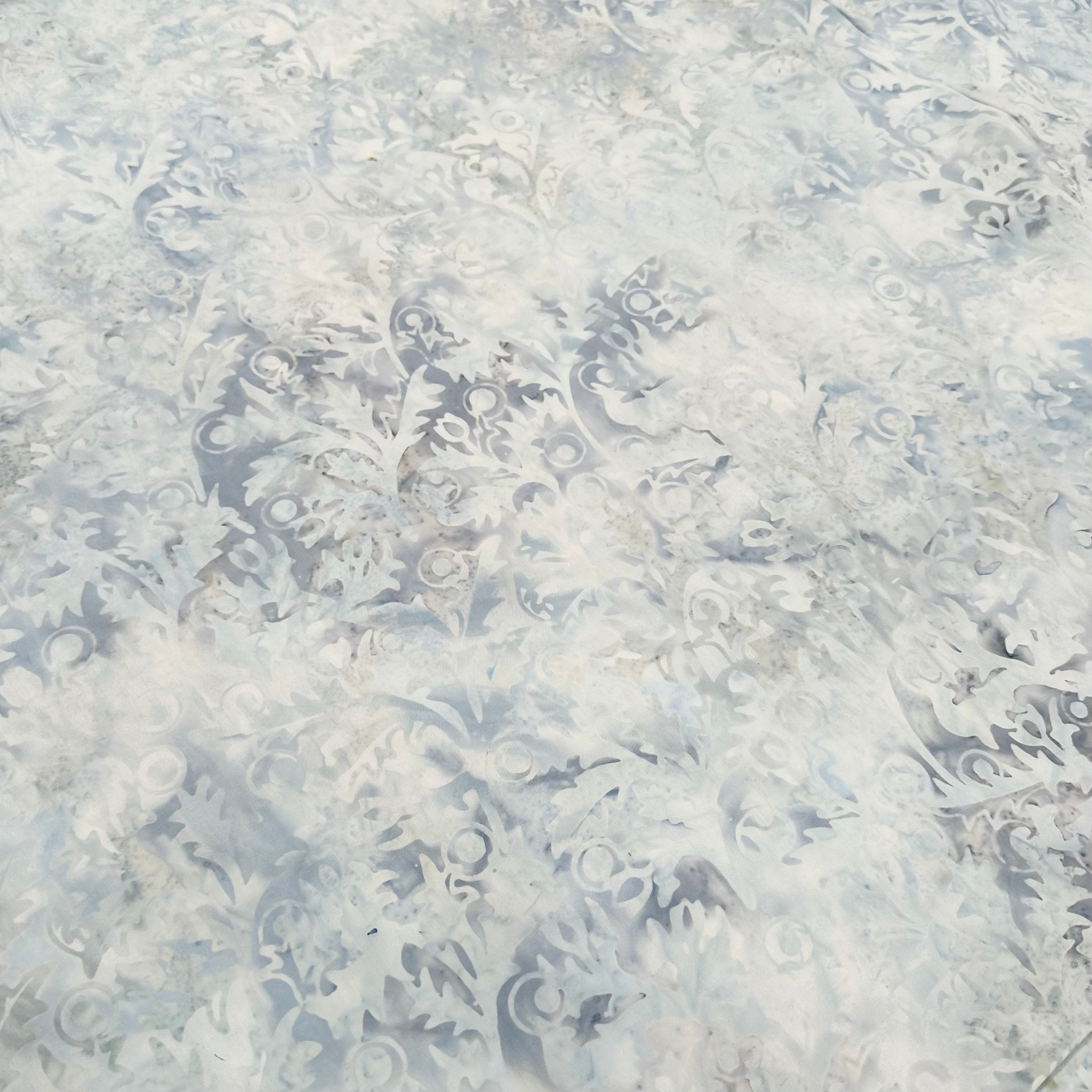 Batik Backing BA 1897 Garden Range Sky Blue - Premium Fabric for Home Decor, Quilting & DIY Crafts