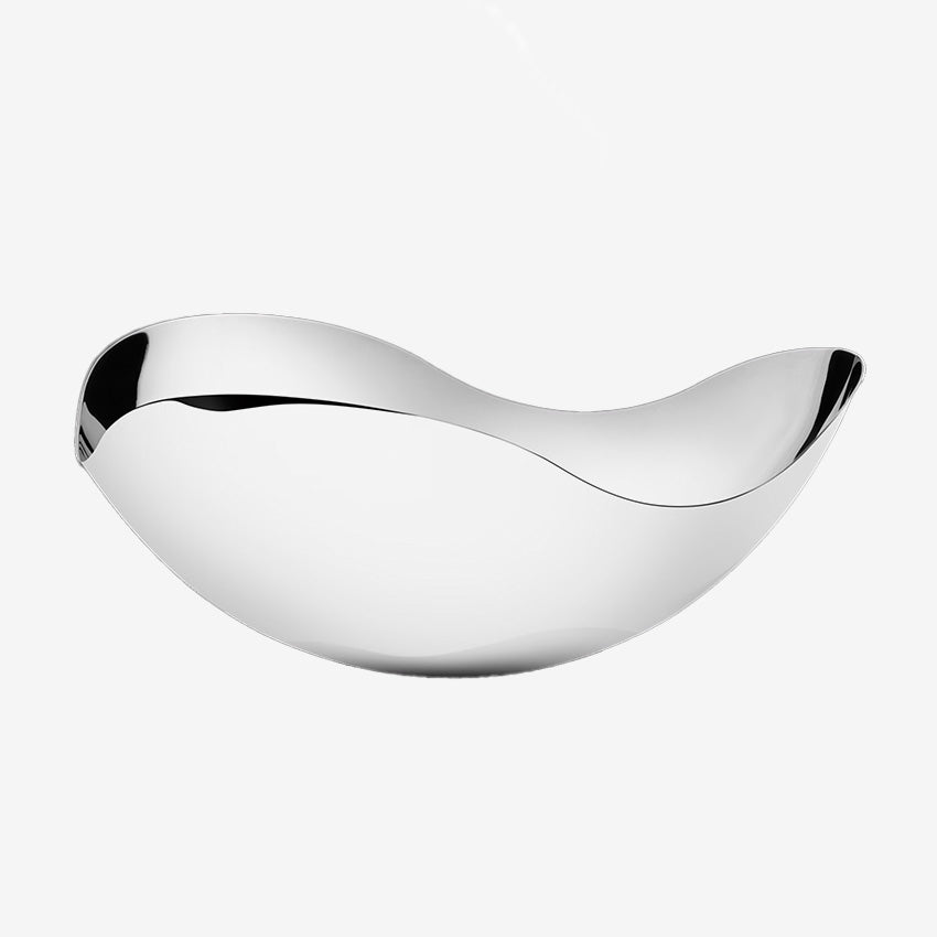 Georg Jensen Bloom Bowl - Elegant Scandinavian Design Serving Bowl for Fruits, Salads & Home Decor | Perfect for Dining, Entertaining & Gift Giving