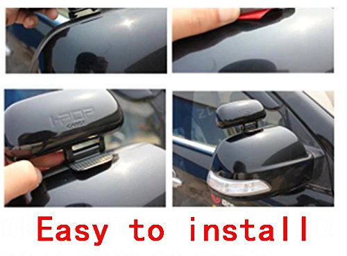 Blind Spot Mirror Wide Angle Left Side Car Safety Auxiliary Mirror for TOYOTA Camry - Enhanced Visibility for Safe Lane Changes & Parking