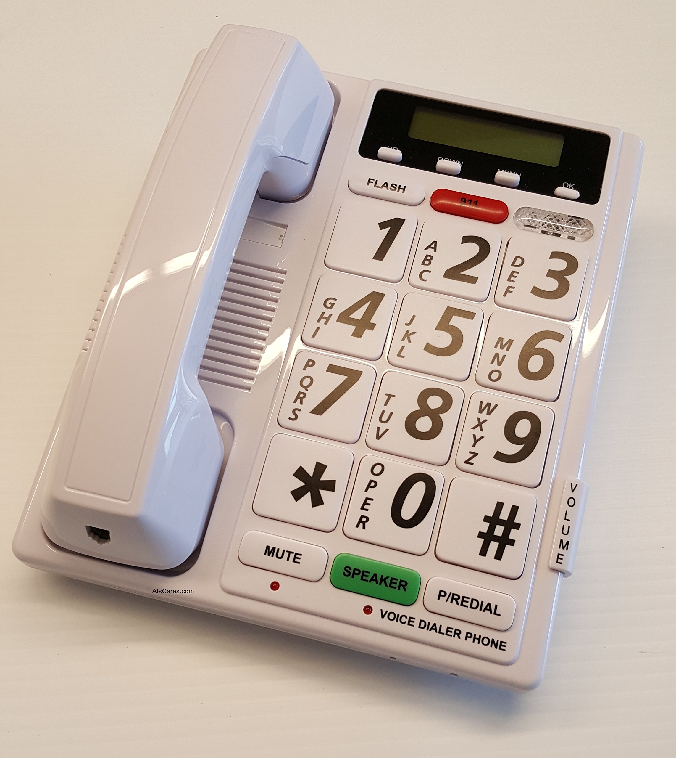 Hands-Free Voice Activated Telephone Dialer - No Buttons Needed for Operation - Perfect for Seniors, Drivers & Multitasking Professionals