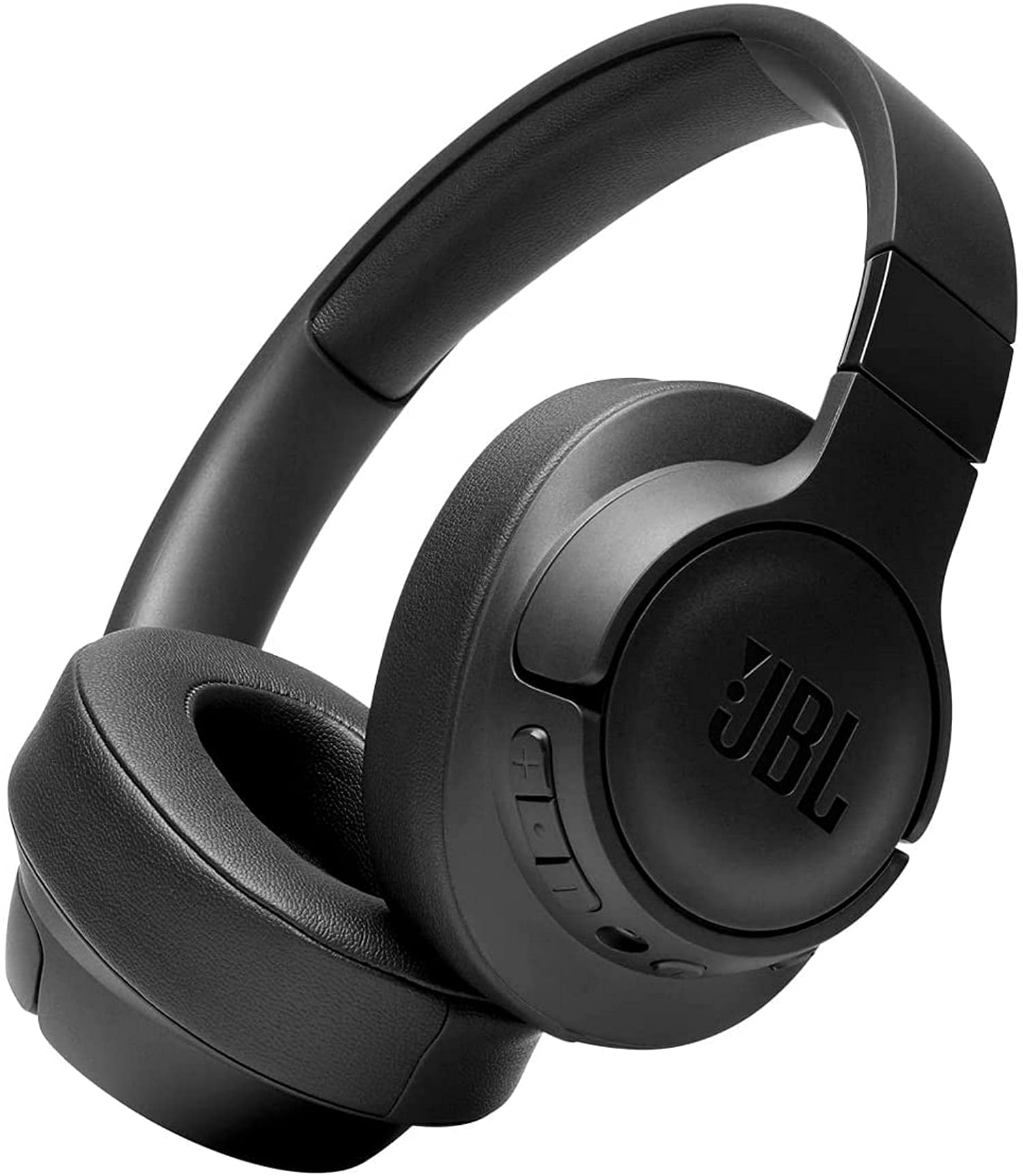 JBL Tune 760NC Wireless Bluetooth Over-Ear Headphones with Active Noise Cancellation, Lightweight Foldable Design - Bulk Packaging (Renewed, Black) - Perfect for Travel, Commuting & Office Use