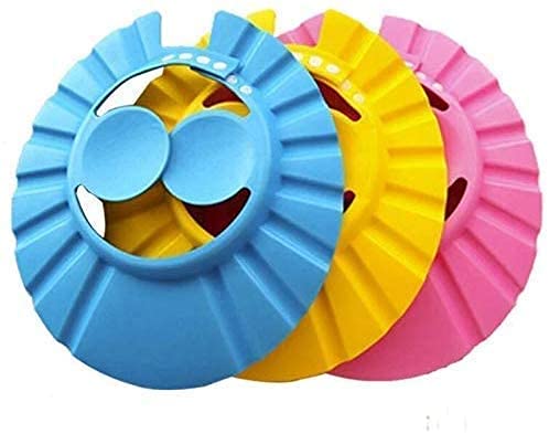 Adjustable Baby Shower Cap for Safe & Soft Hair Washing - Waterproof Bathing Cap Protects Eyes & Ears - Perfect for Toddlers & Infants - Ideal for Bath Time, Swimming & Spa Days