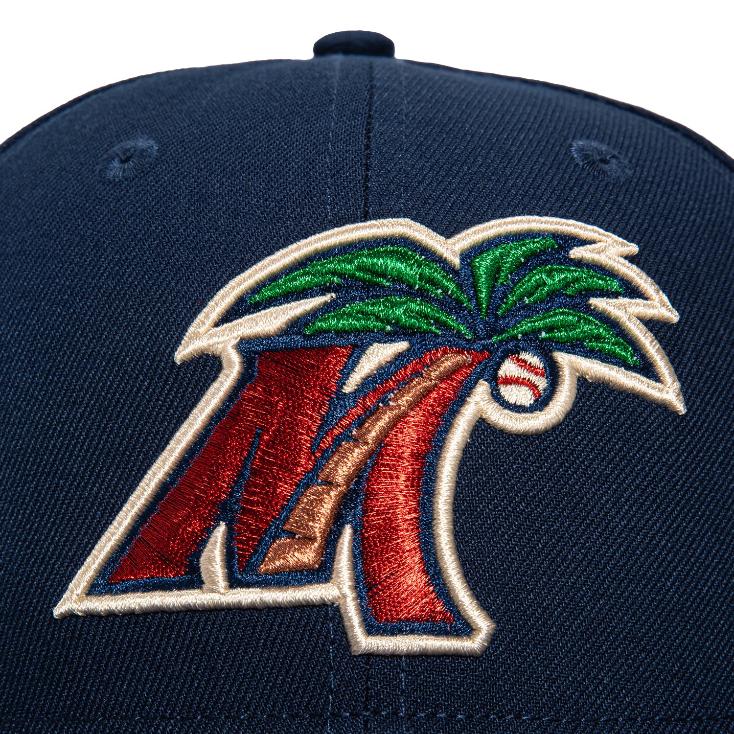 New Era 59Fifty Fort Myers Miracle Baseball Cap - Navy Blue Adjustable Snapback Hat for Men & Women | Perfect for Baseball Games, Sports Fans & Casual Wear
