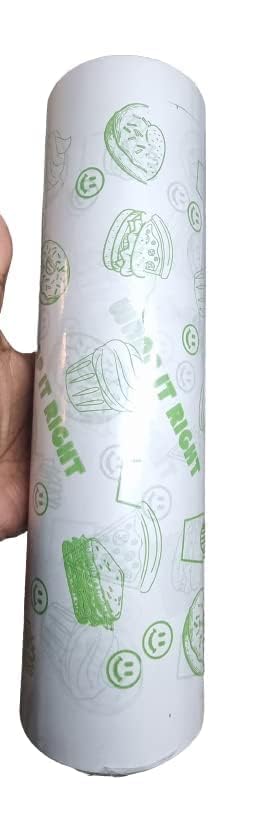 PEARSILK 500g Non-Stick Butter Paper Jumbo Roll for Baking - 100Meter Oven & Microwave Safe Parchment Paper for Cakes, Cookies & Food Wrapping (Pack of 1) | Ideal for Home Baking, Pastry Shops & Restaurant Use