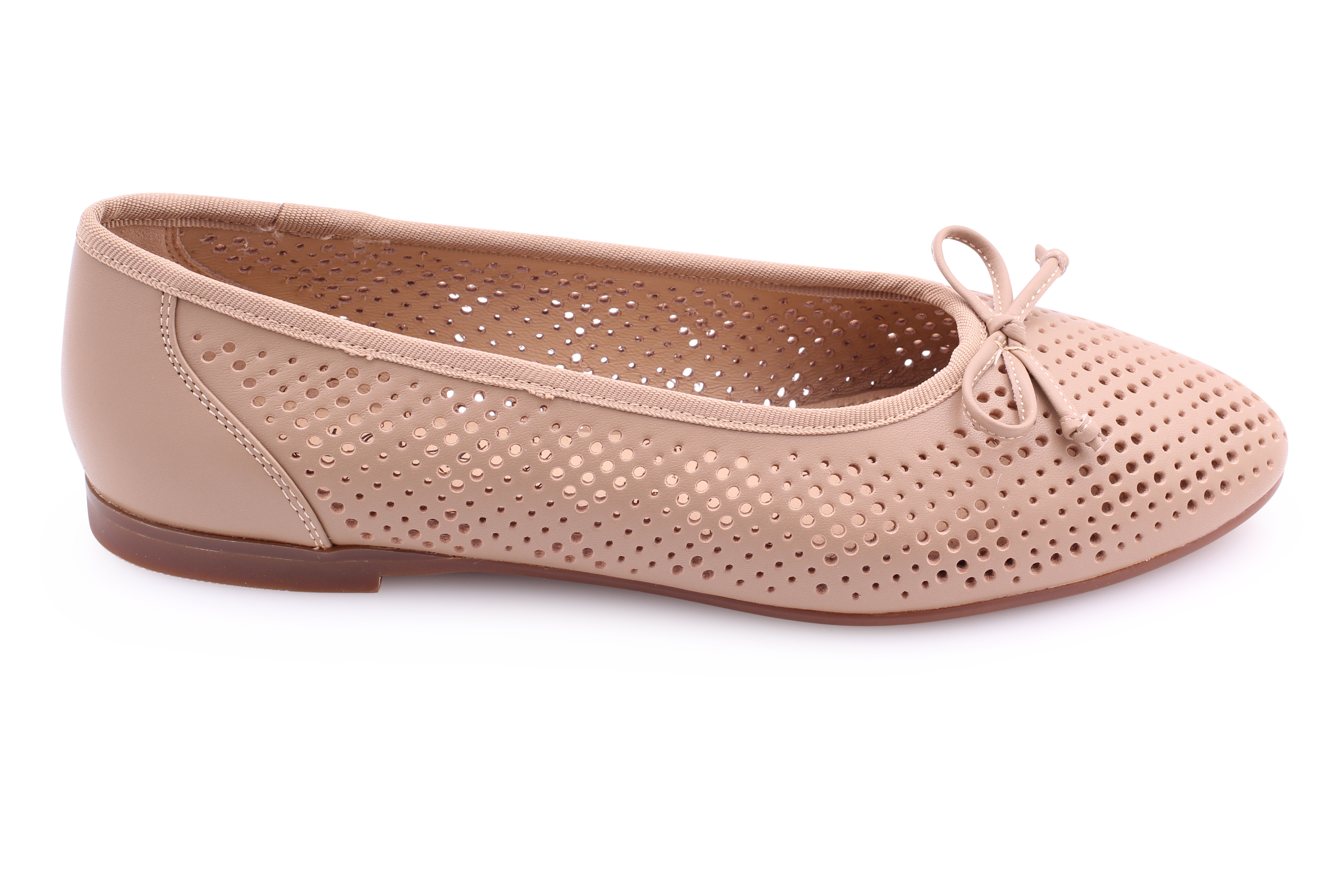 Beige Leather