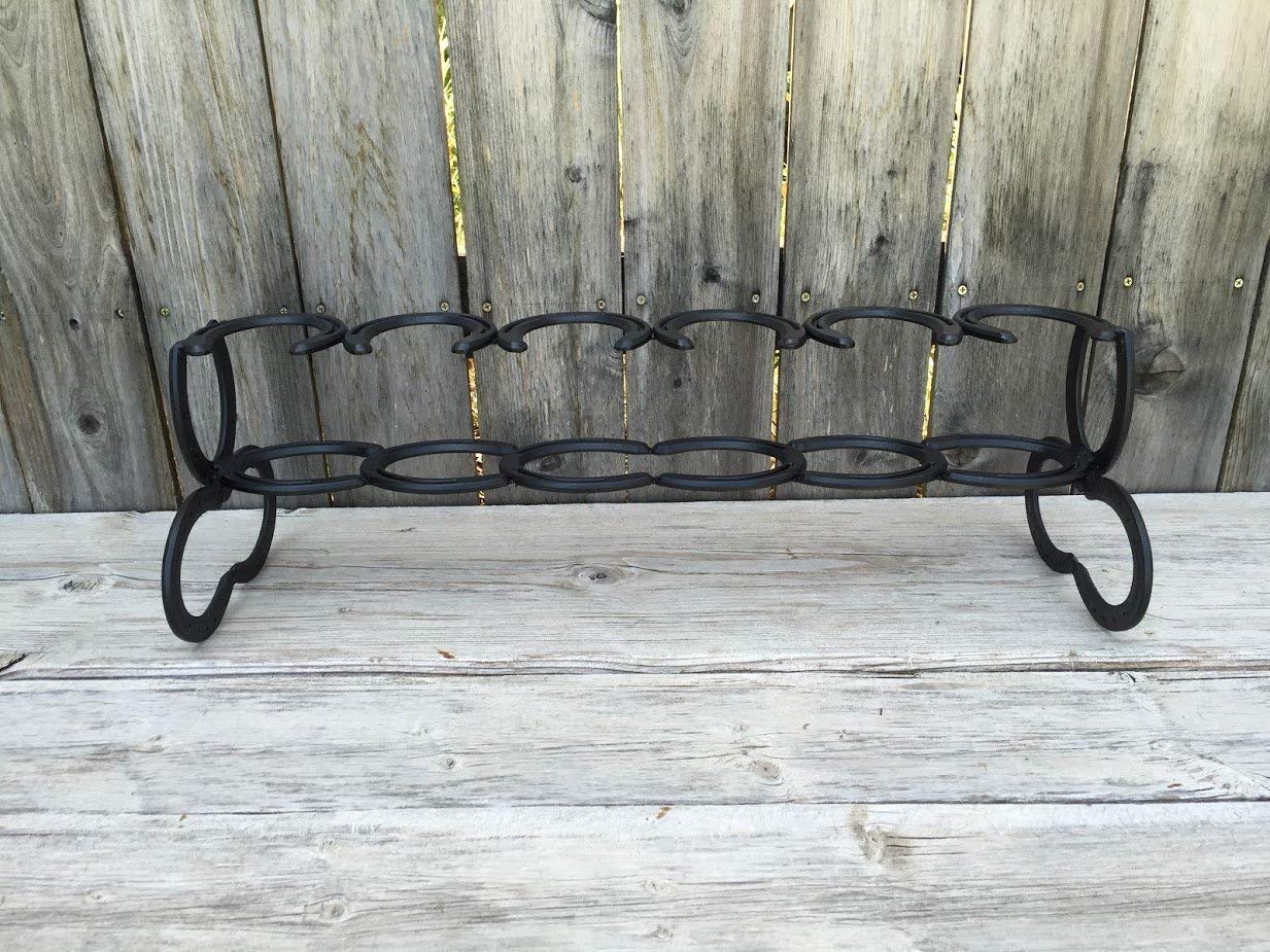 Sturdy Horseshoe Boot Rack - Rustic Entryway Organizer for Western & Cowboy Boots | Perfect for Mudrooms, Farmhouses & Ranch Style Homes