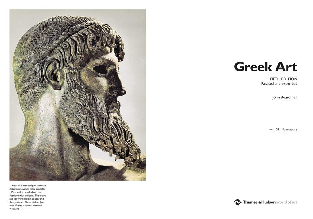 Greek Art (World of Art) - Ancient Greek Sculpture & Pottery Masterpieces for Home Decor, Gifts & Art Collections | Perfect for Living Rooms, Offices & Museums