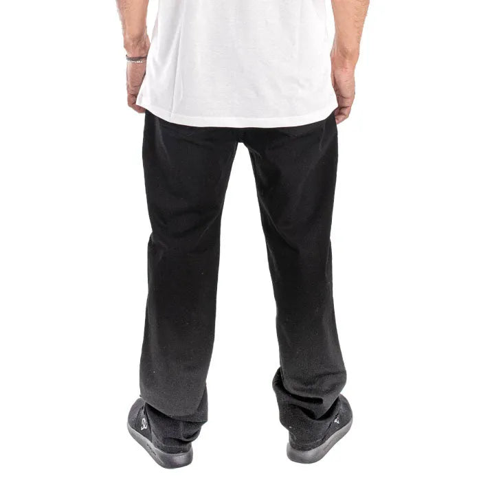 DC Workwear Straight Fit Basic Black Jeans for Men - Durable Denim Pants for Work, Casual Wear & Everyday Comfort