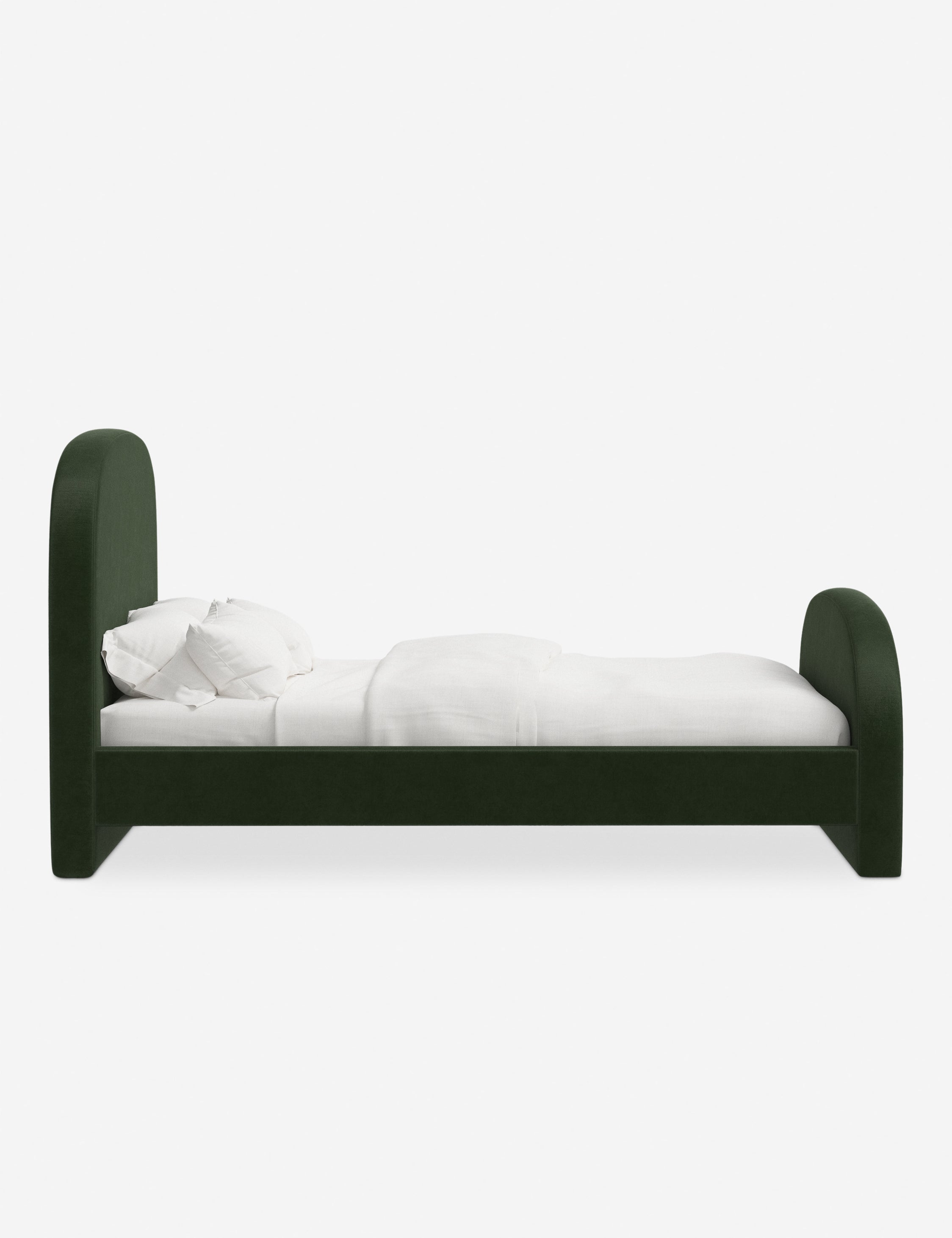 Stylish Bescond Platform Bed Frame - Queen Size Modern Minimalist Bedroom Furniture for Small Spaces | Perfect for Apartments, Dorms & Guest Rooms