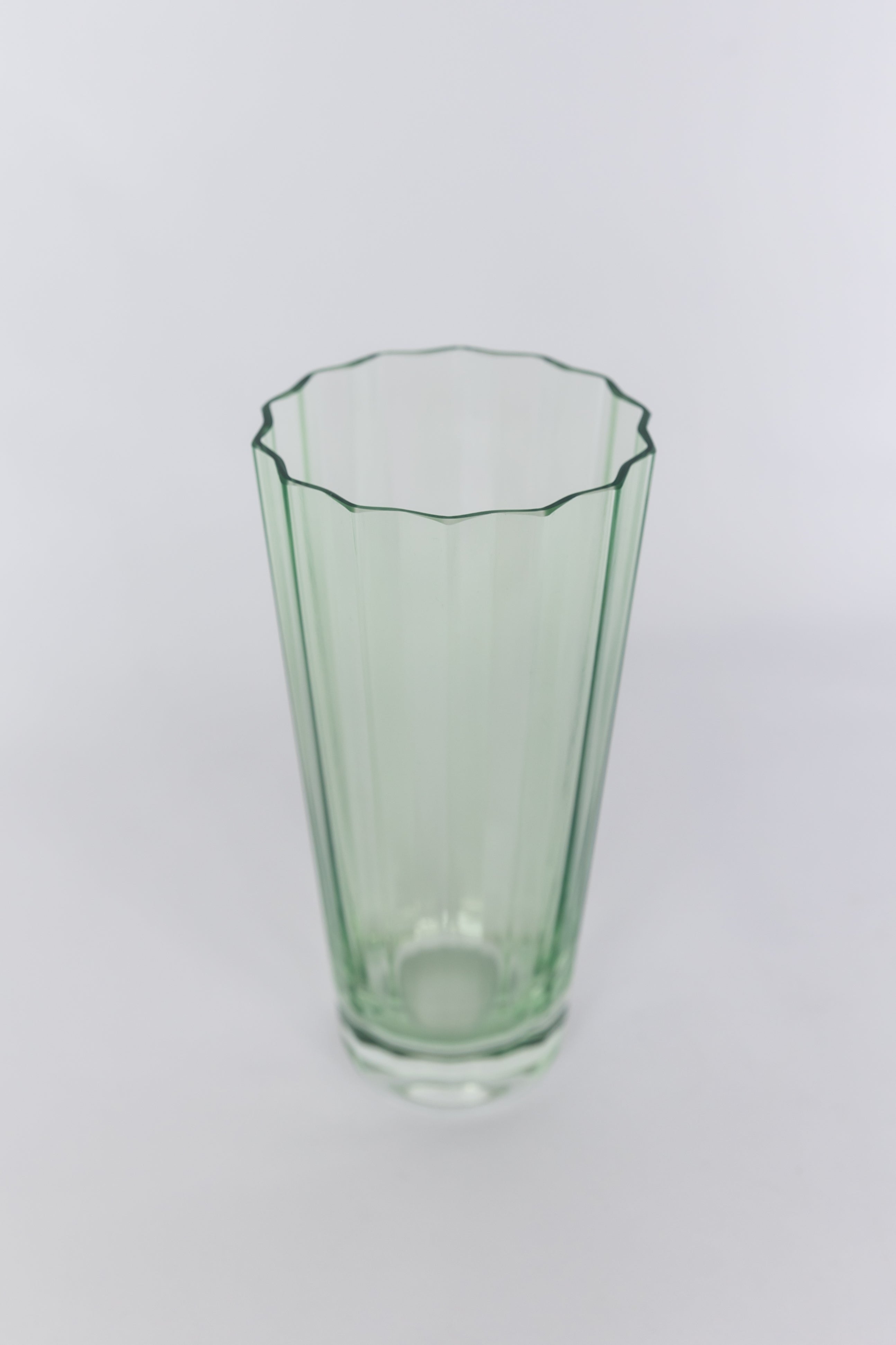 Estelle Colored Sunday Highball Glasses Set of 6 - Mint Green | Elegant Drinking Glasses for Cocktails, Iced Tea & Entertaining | Perfect for Home Bar, Parties & Gifts