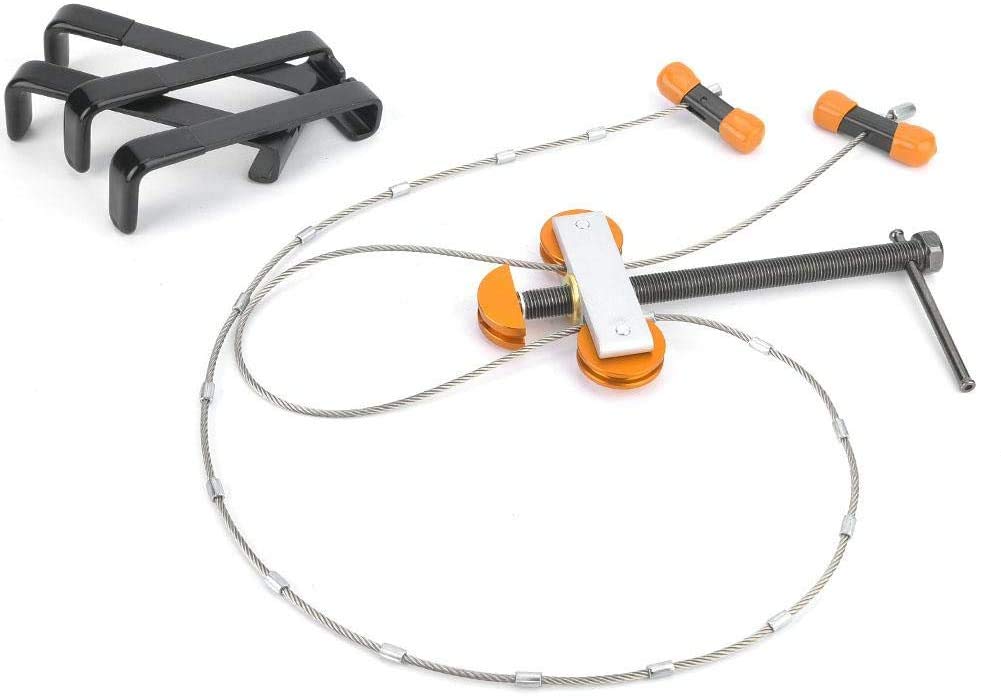 Zerone Universal Metal Portable Compound Bow Press with Quad Limbs Bracket - Professional Tuning Tool for Hunting, Archery & Outdoor Shooting | Perfect for Target Practice, Bow Maintenance & Field Adjustments