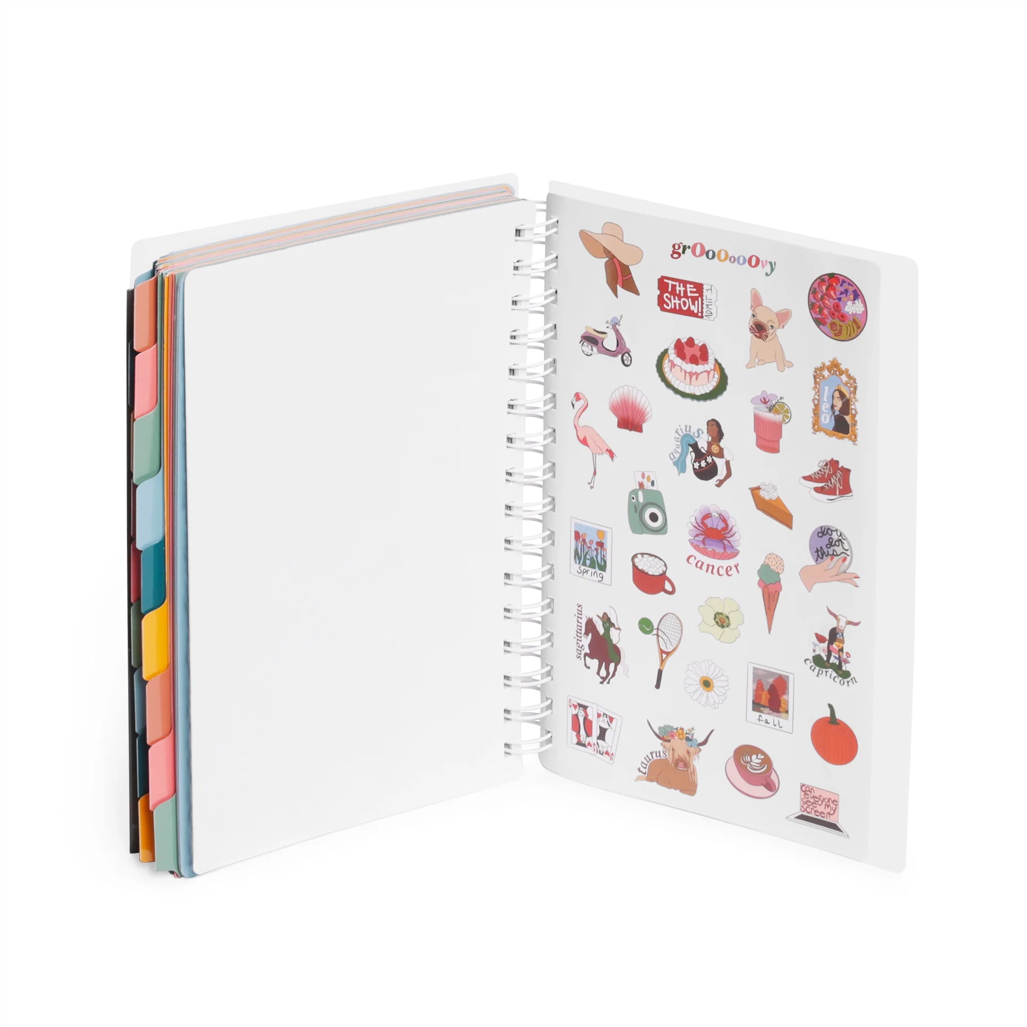 2025-2026 18-Month Academic Planner with Pockets - Weekly & Monthly Organizer for Students, Professionals | Perfect for School, Office, and Personal Scheduling