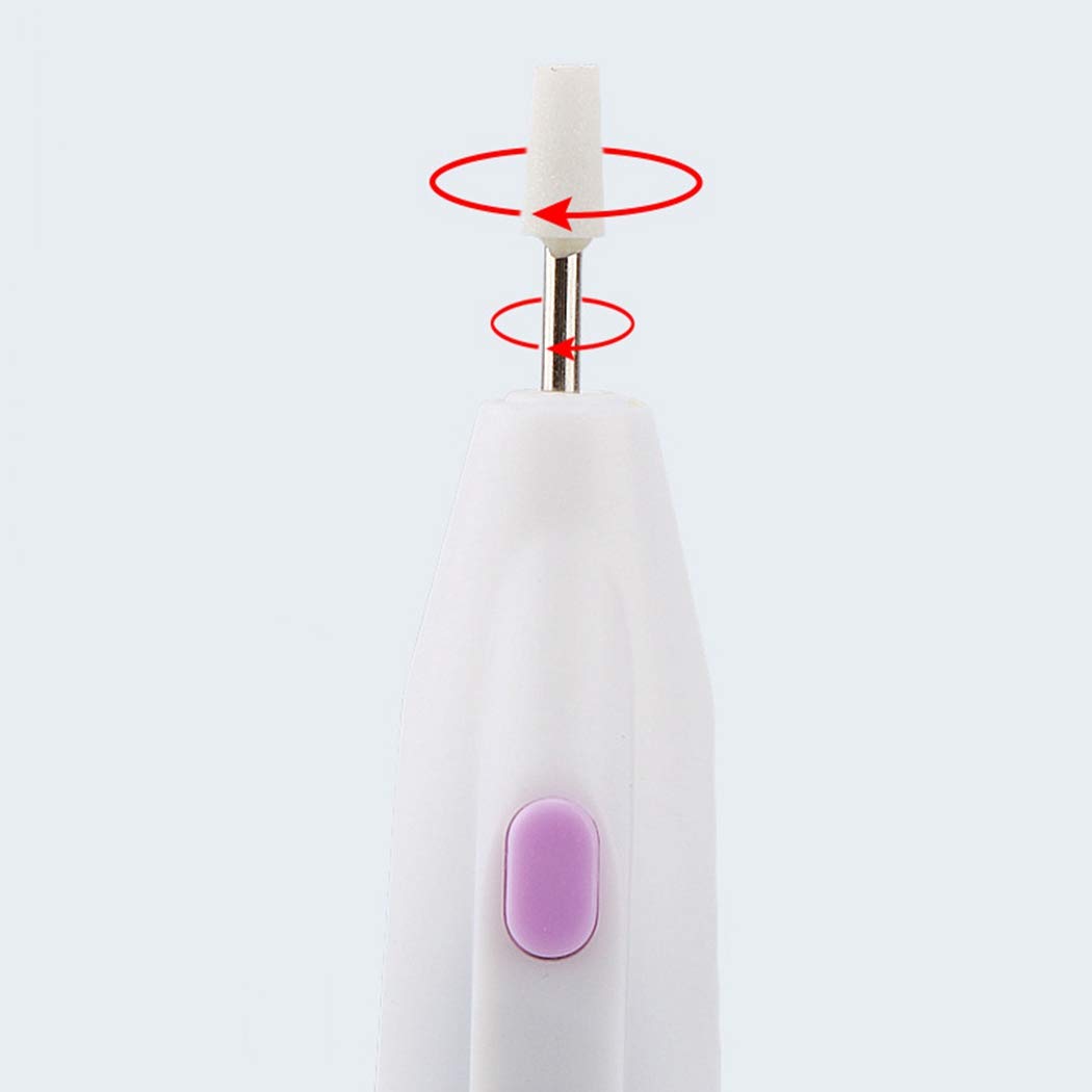 SOWUNO Professional Electric Nail Drill - Cordless Portable Manicure Machine with Rechargeable Battery - Multi-Function Nail File Kit for Salon & Home Use - Perfect for Acrylic, Gel Nails & Pedicures