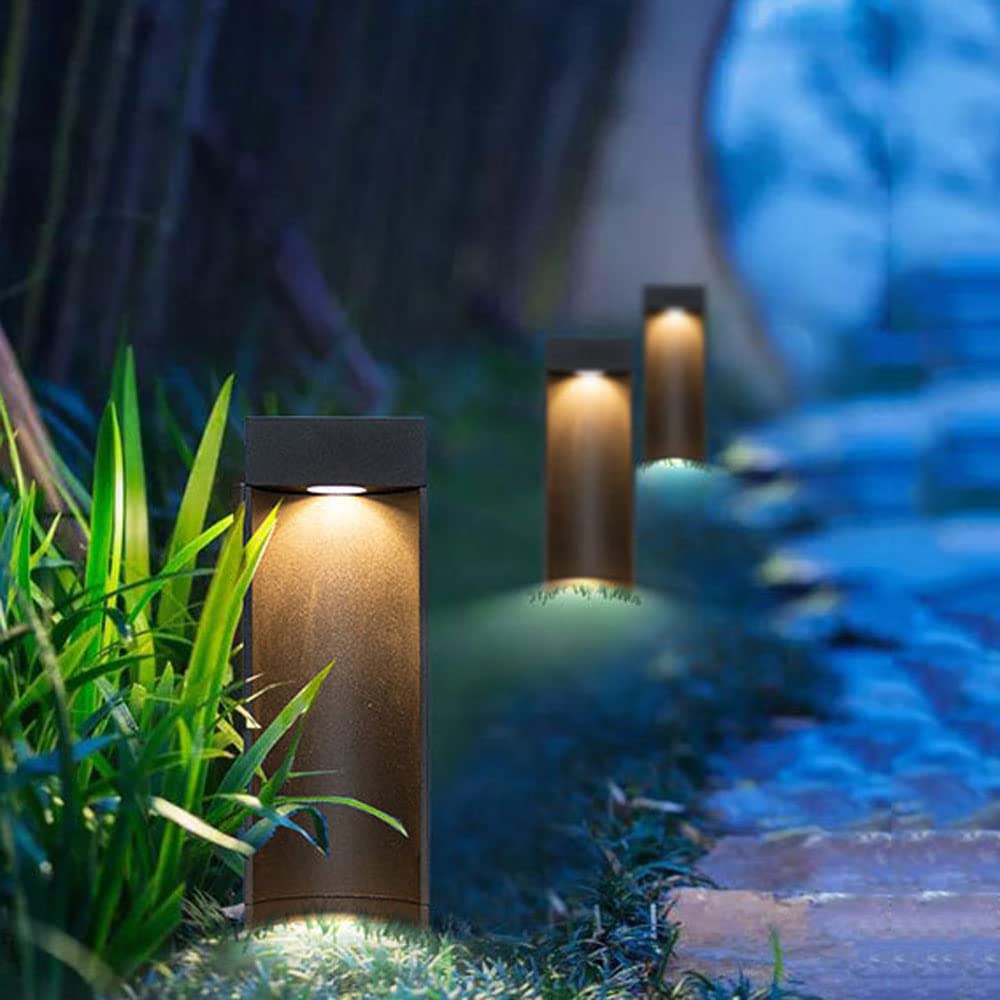 Outdoor LED Lawn Light - IP55 Waterproof Aluminum Column Light for Landscape, Road & Courtyard | Creative Decorative Post Lamp for Home, Villa & Community | Perfect for Garden, Pathway & Driveway Lighting
