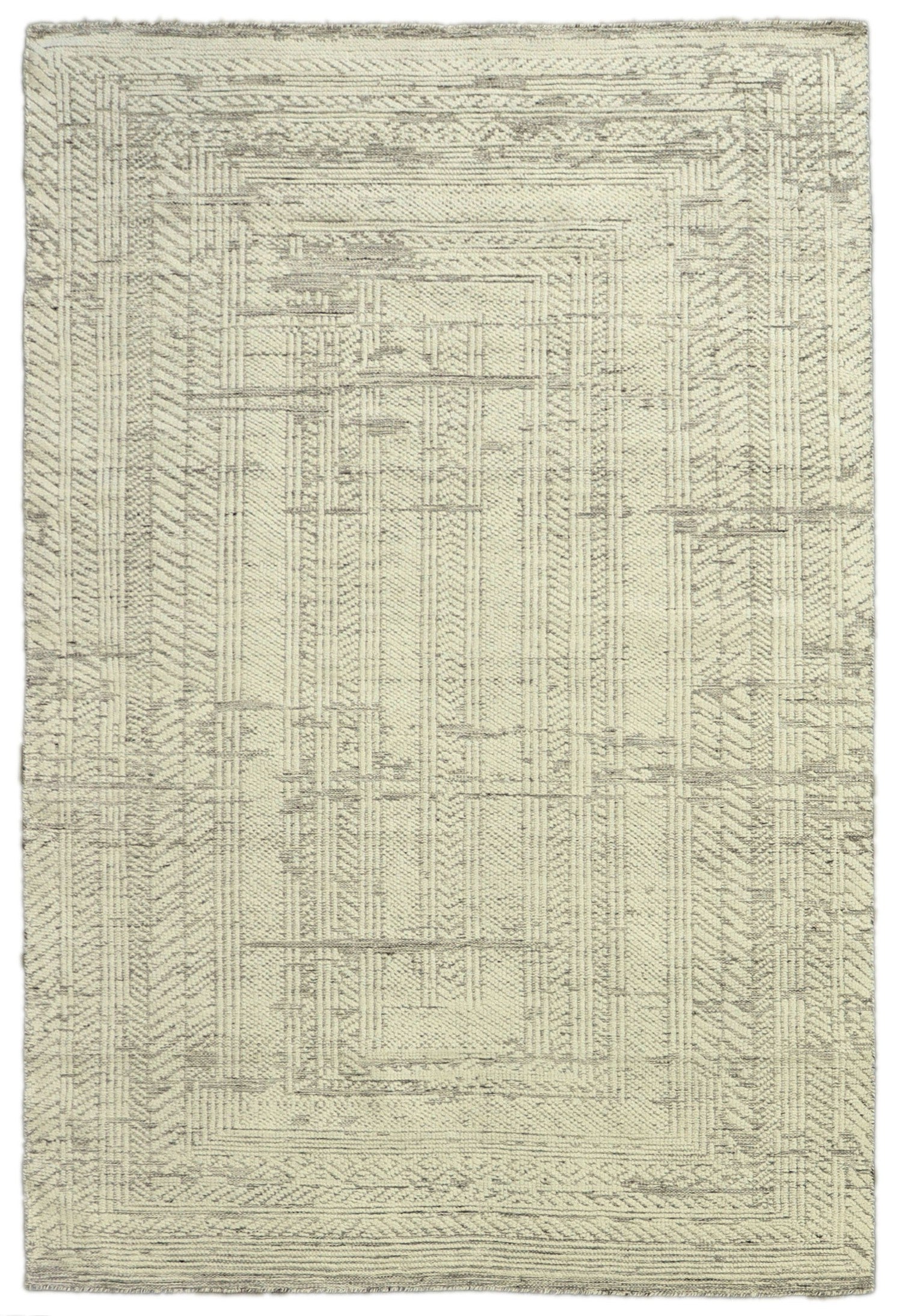 Athens Handwoven Transitional Area Rug J69431 - Soft Bohemian Style for Living Room, Bedroom & Office Decor
