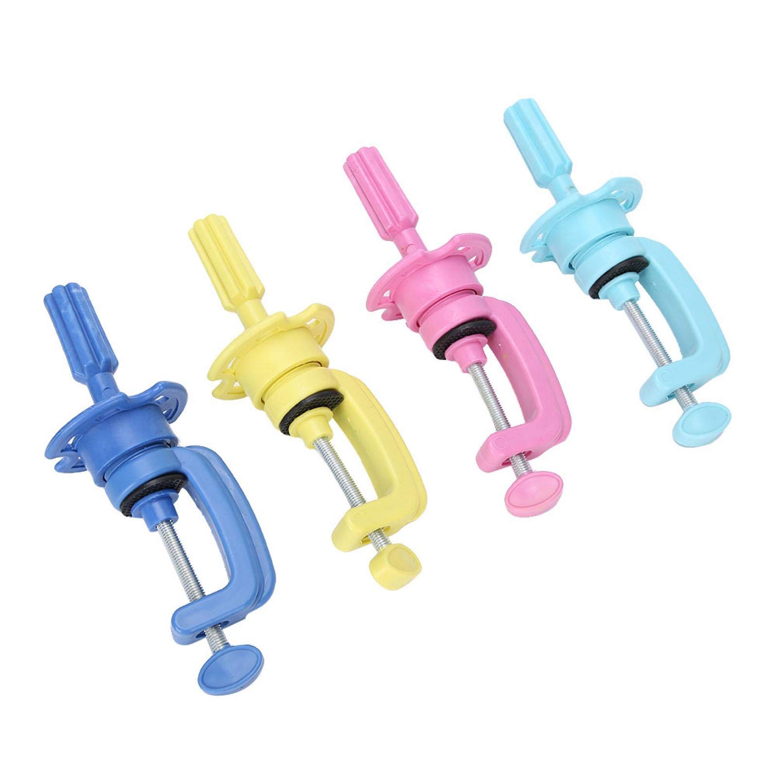 Non-Toxic Safe Odorless Vertical Knob Hairdressing Head Stand for Salon Styling - Perfect for Wig Display, Hair Cutting Practice & Salon Training