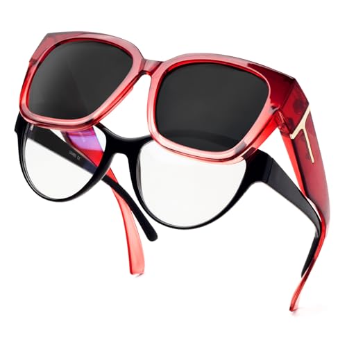 Gradient Wine Red Frame/Grey Lens