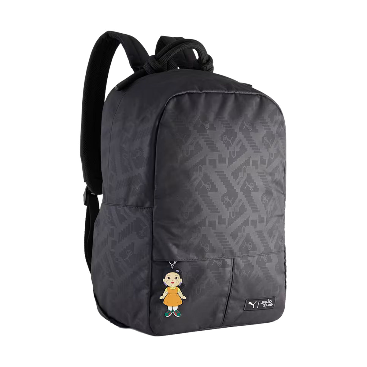 Squid Game Backpack Dark Slate - Trendy Korean Drama Inspired School Bag for Cosplay, Halloween & Daily Use