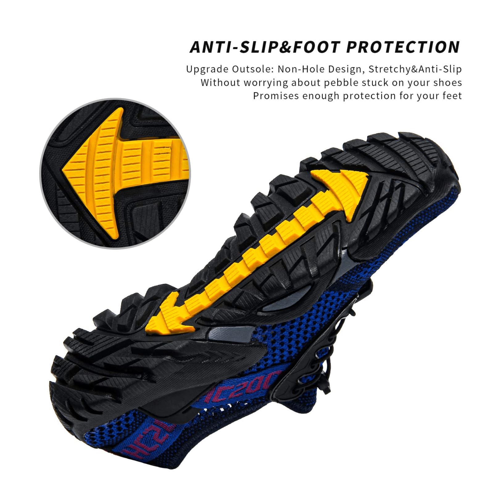 SOBASO Quick-Drying Water Shoes for Women & Men - Lightweight Hiking, Swimming, Beach, Fishing, Diving & Water Sports | Perfect for Travel, Sailing & Outdoor Adventures