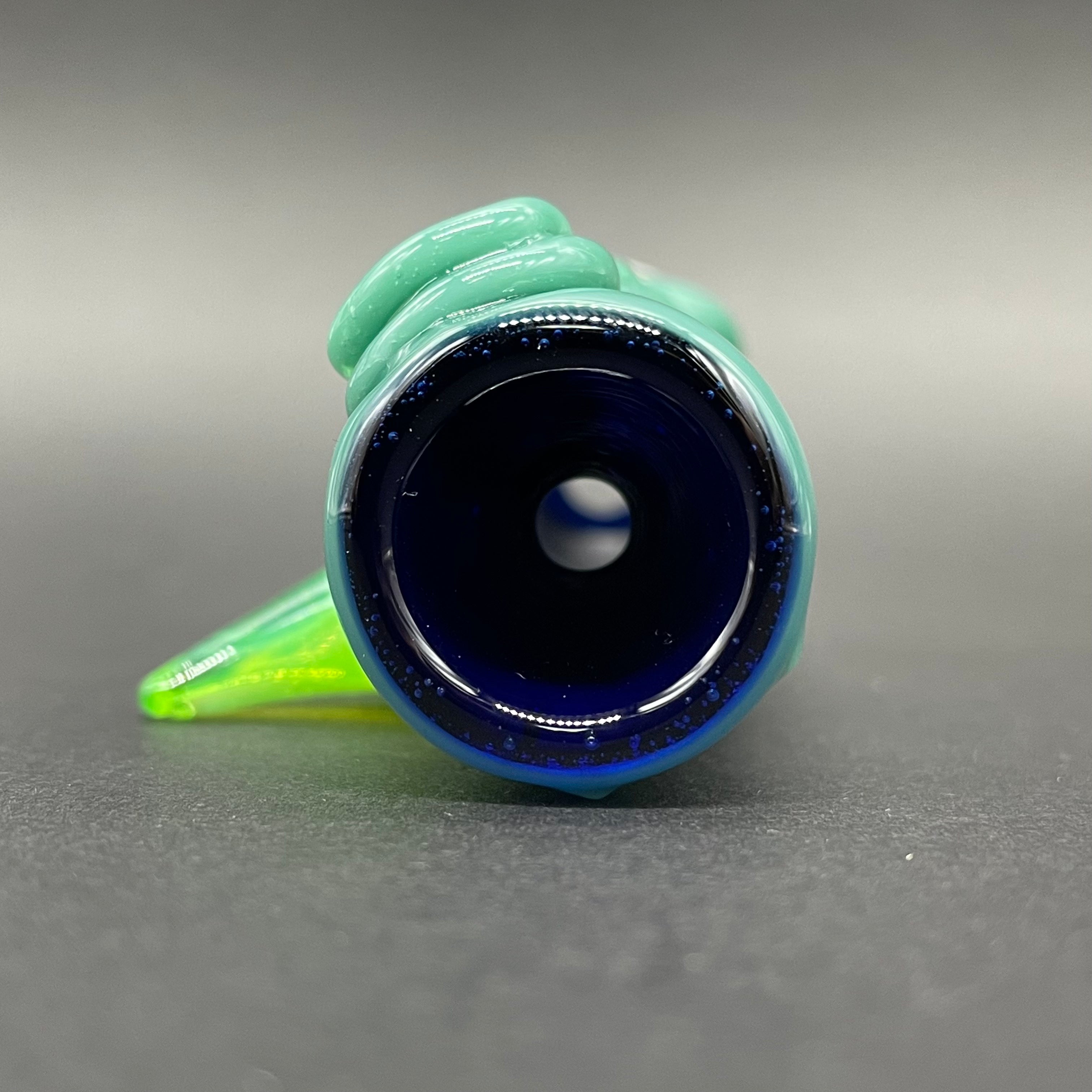 Premium Triclops Chillum - Handmade Glass Pipe for Smooth Smoking | Perfect for Travel, Camping & Outdoor Adventures