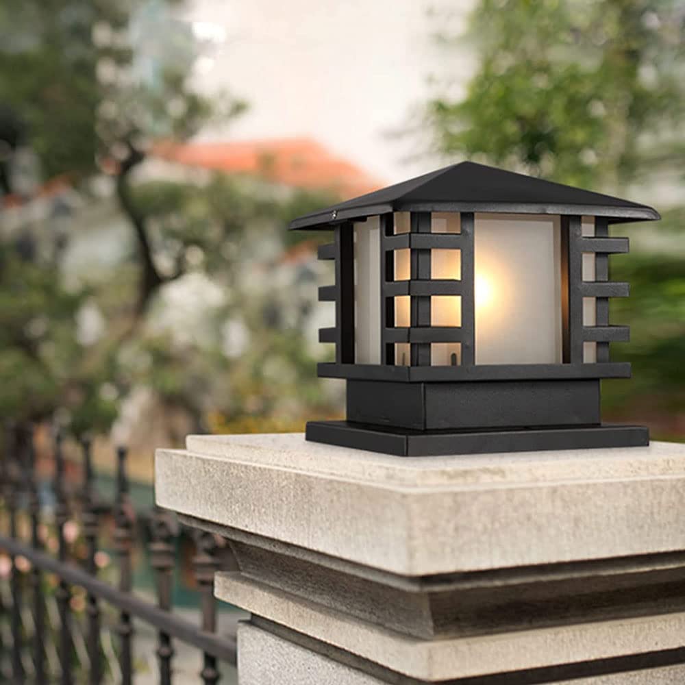 Waterproof Aluminum Pillar Lights - Outdoor Column Lights for Garden, Patio & Fence