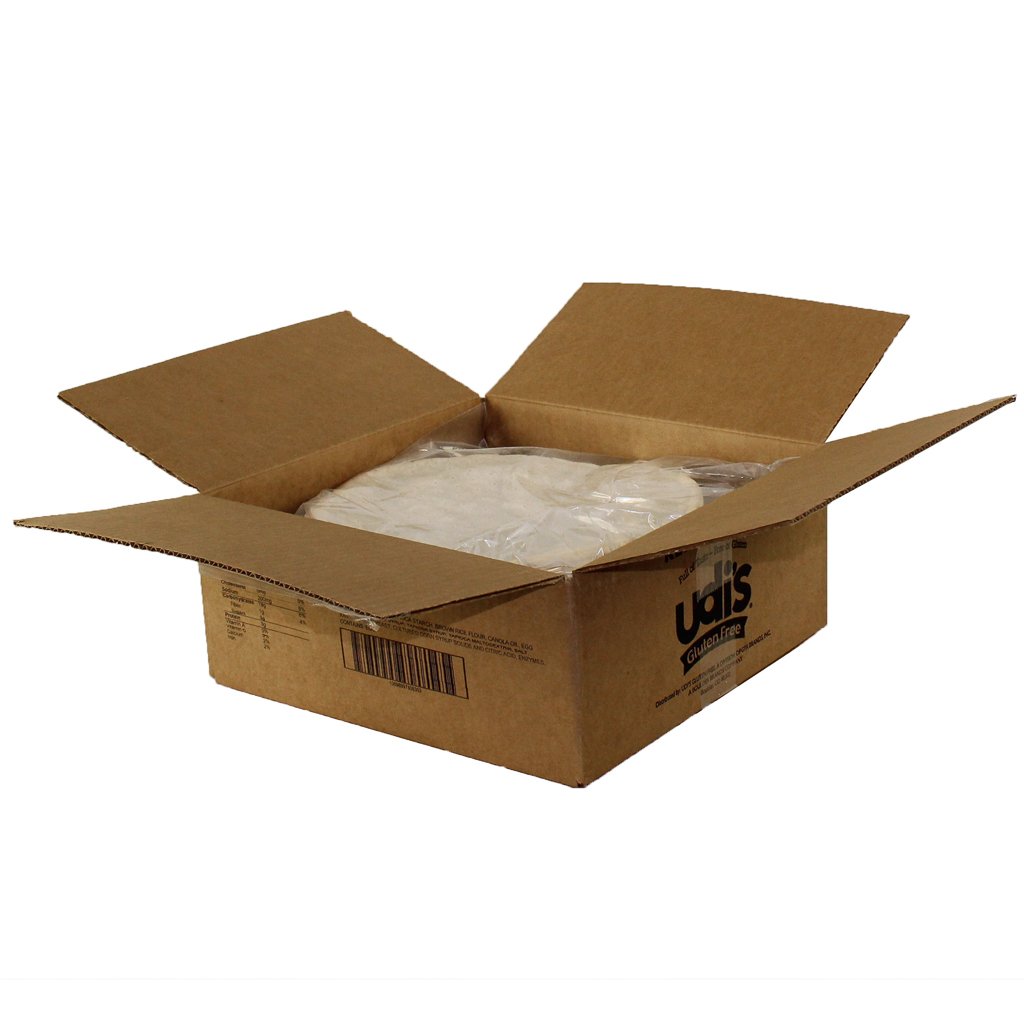 UDI's Frozen 12-Inch Pizza Crust - 9.7 oz (20 Count) | Gluten-Free, Pre-Baked Crust for Homemade Pizzas, Flatbreads & Appetizers | Perfect for Family Dinners, Parties & Quick Meals