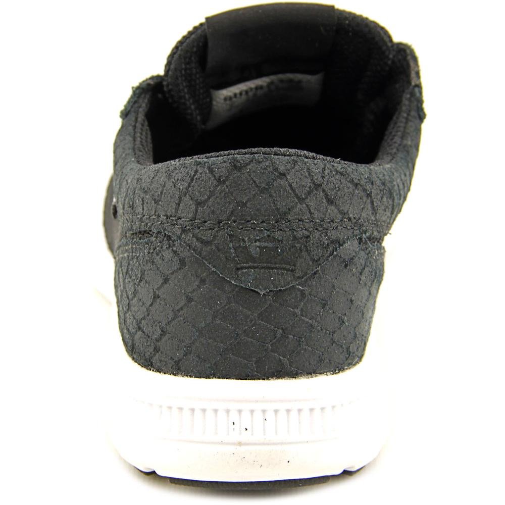 Supra Women's Hammer Run Sneakers - Black & White Athletic Shoes Size 8 | Running, Gym & Casual Wear for Women