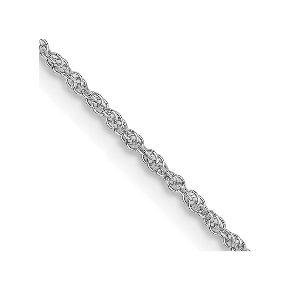 14K Gold Rope Chain Necklace for Women & Men - Adjustable Lengths 16