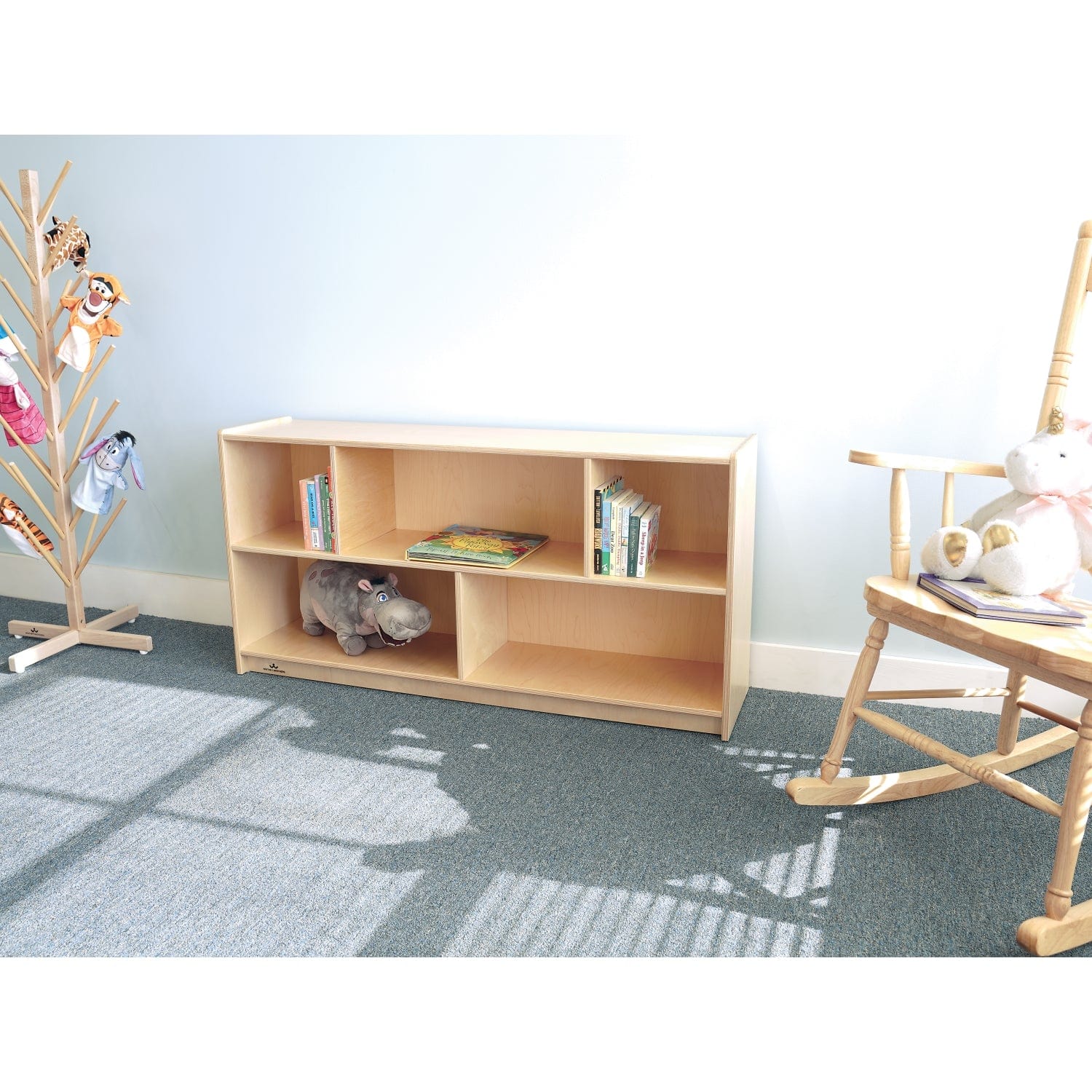 24H Basic Single Storage Shelf Cabinet - Sturdy & Space-Saving Organizer for Home, Office, Garage & Closet Storage Solutions