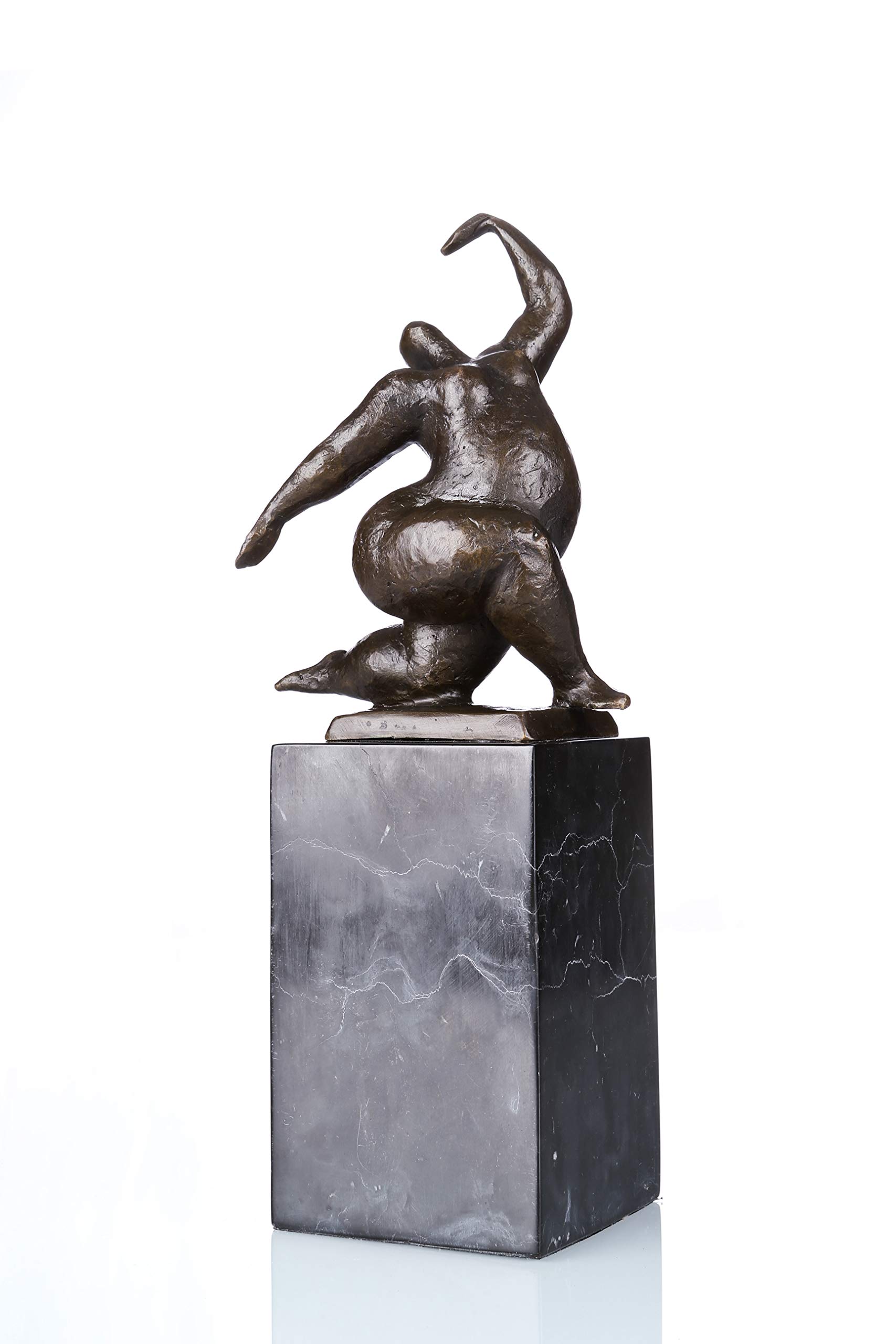 Modern Abstract Bronze Female Sculpture - Elegant Home & Office Decor Art Statue TPE-716 | Perfect for Living Room, Study, or Reception Area