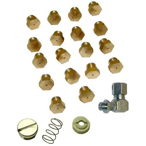 Frymaster LP to Natural Gas Conversion Kit - Compatible with Robertshaw Gas Valve & General Pilot (NRE #051403) - Ideal for Restaurant & Commercial Kitchen Equipment Upgrades