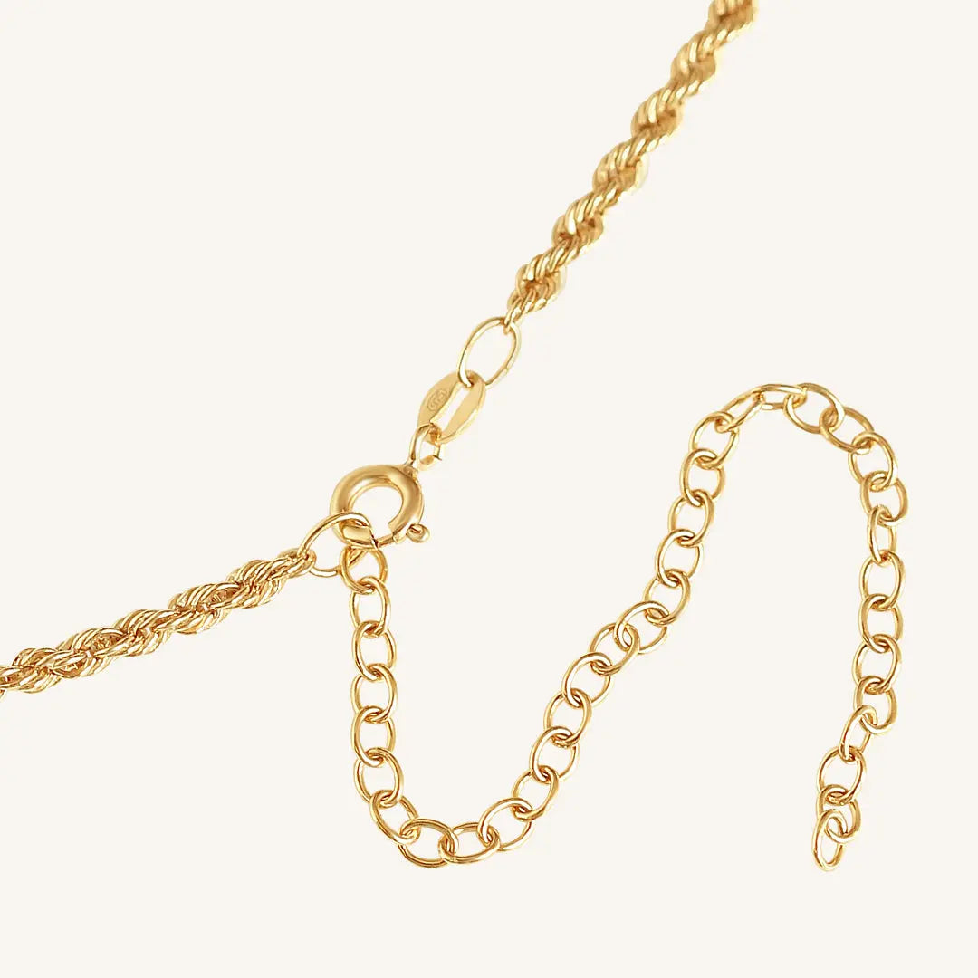 Premium Stainless Steel Rope Chain Necklace for Men & Women - Durable & Stylish Jewelry for Everyday Wear, Gifts & Special Occasions