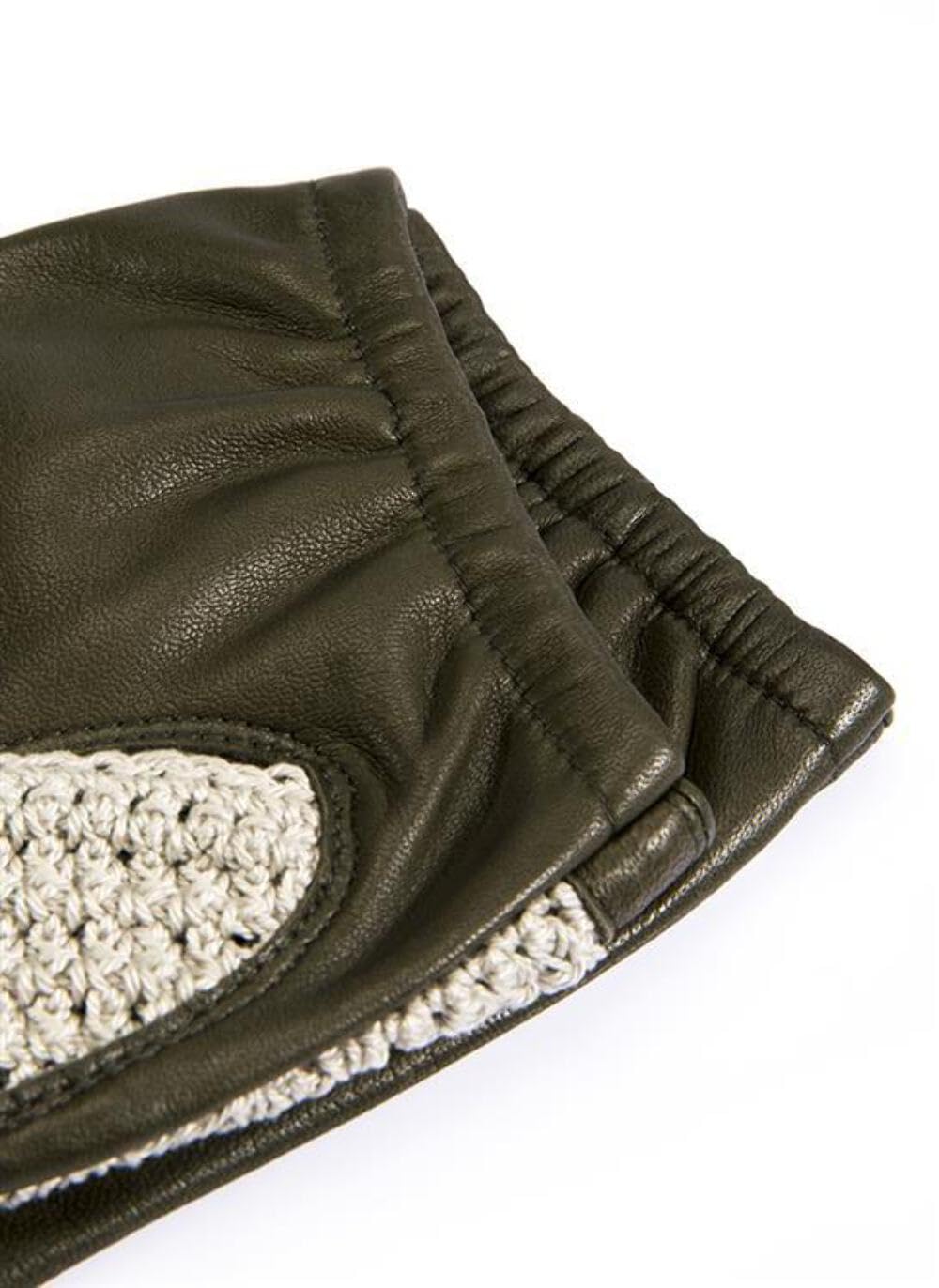 Dents Men's Donnington Crochet Back Driving Gloves - Black | Premium Leather Gloves for Driving, Fashion & Winter | Classic Style for Everyday Wear & Special Occasions
