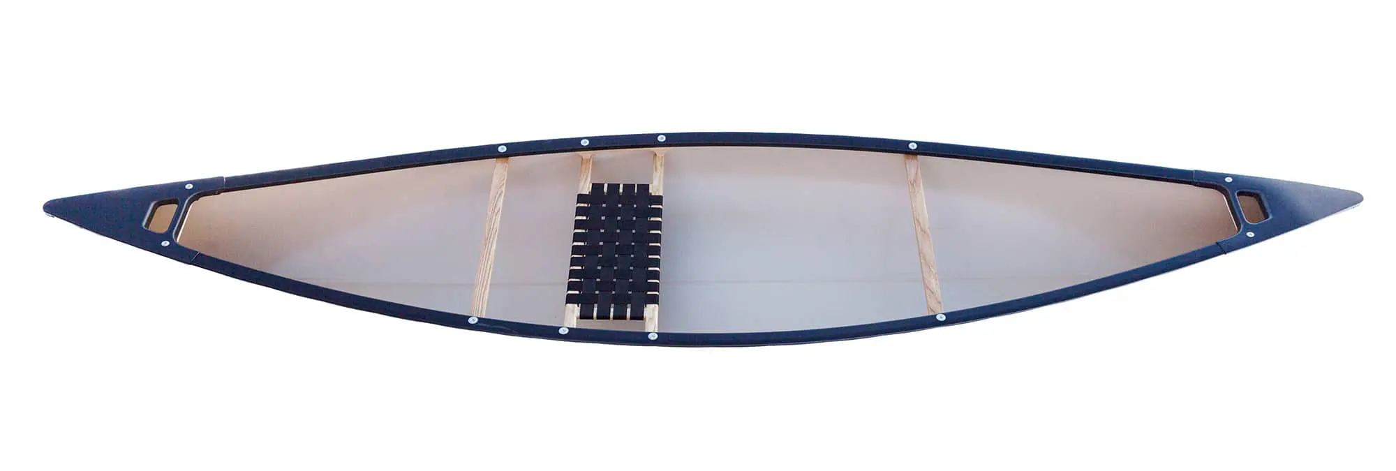 Adirondack Canoe with Skid Plate - Lightweight Durable Tan Canoe for Outdoor Adventures, Camping, Fishing & Water Sports