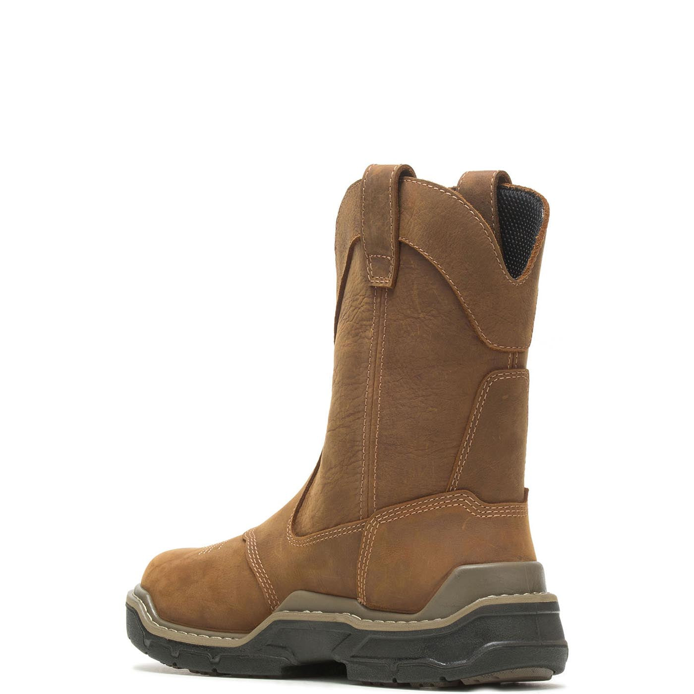 Raider DuraShocks® Waterproof CarbonMax® Western Pull-On Work Boots for Men - Durable & Comfortable for Farming, Construction, and Outdoor Work