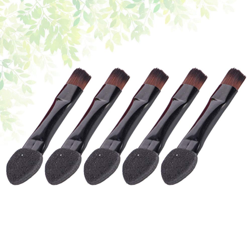 Lurrose Double Sided Eye Shadow Sponge Applicators - 50PCS Precision Makeup Blending Tools for Eyeshadow & Cosmetics | Perfect for Professional Makeup Artists & Home Beauty Routines