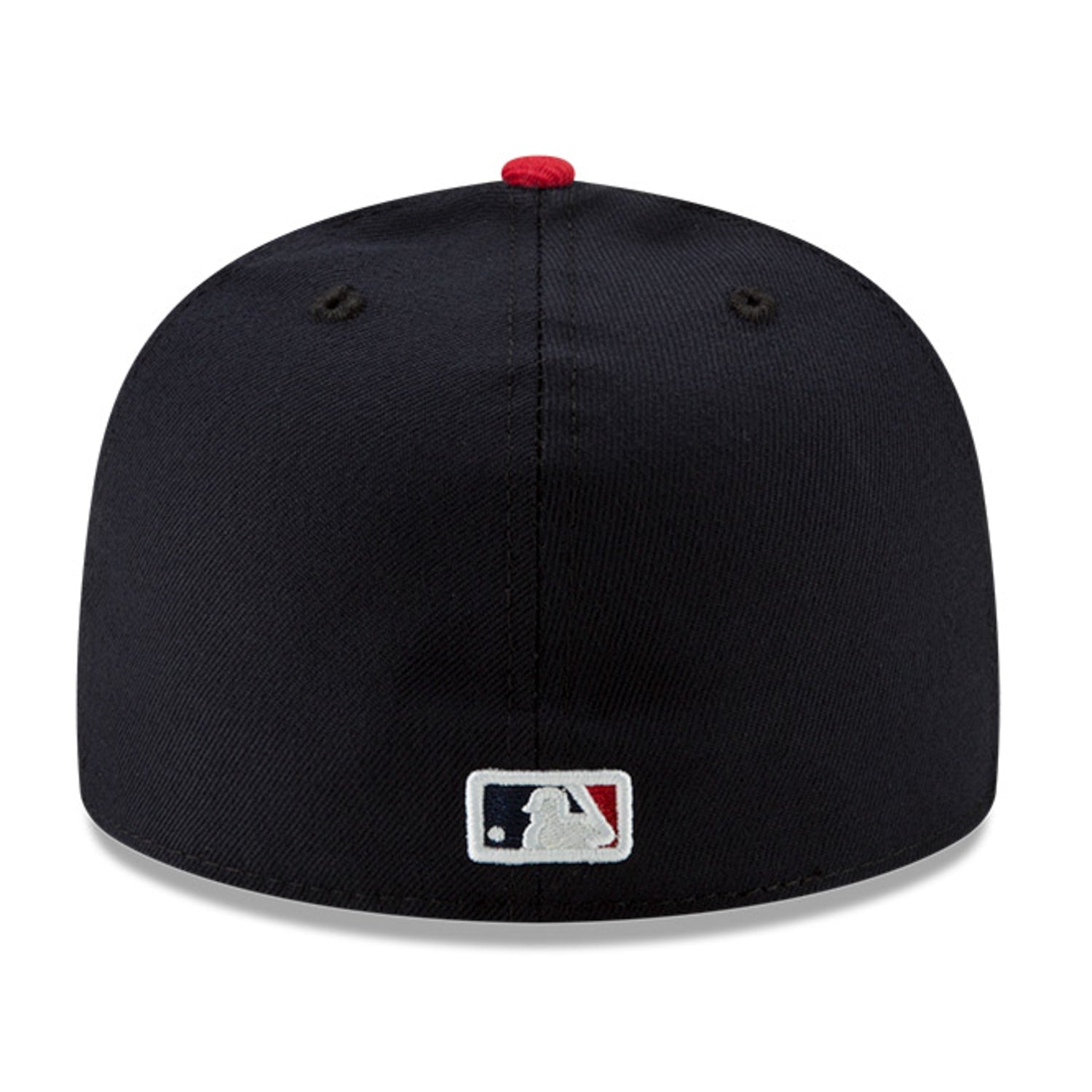 New Era 59Fifty Authentic MLB Atlanta Braves Baseball Cap - Navy & Red Official Logo Fitted Hat for Men & Women | Perfect for Games, Fan Gear & Streetwear Fashion