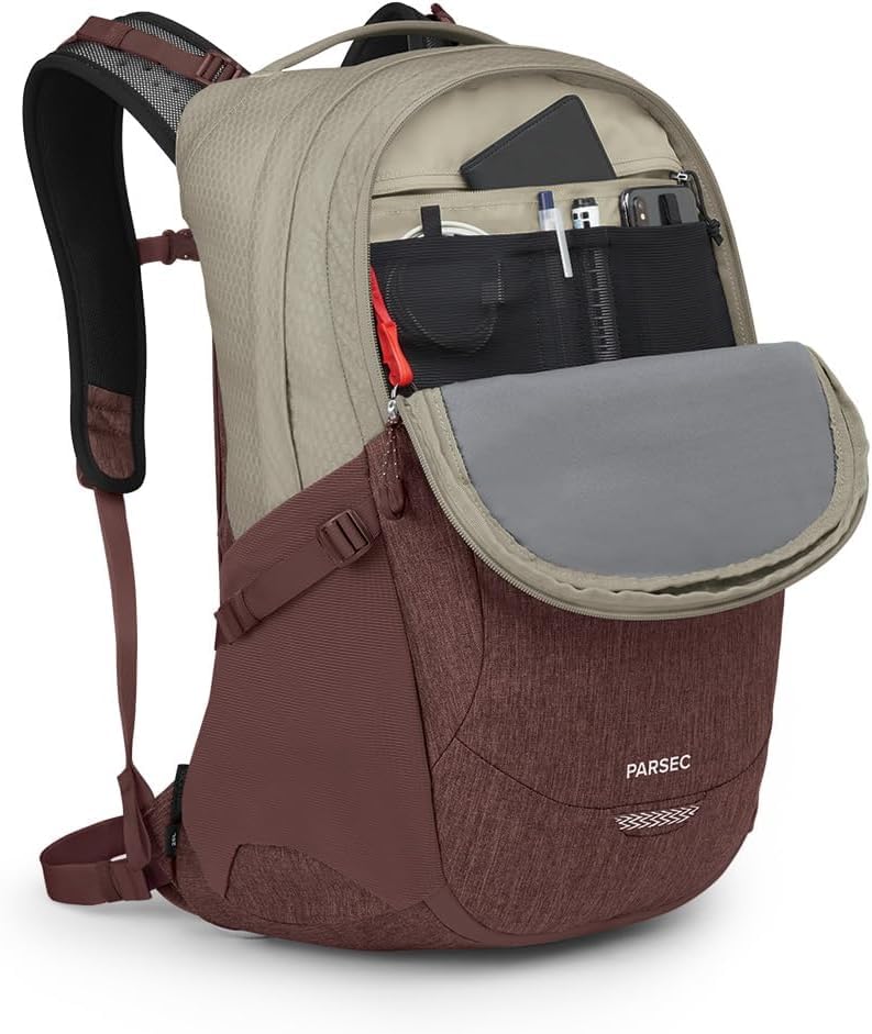 Osprey Parsec 26L Laptop Backpack for Men & Women - Lightweight Travel & Commuter Daypack with Laptop Sleeve (Fits 15