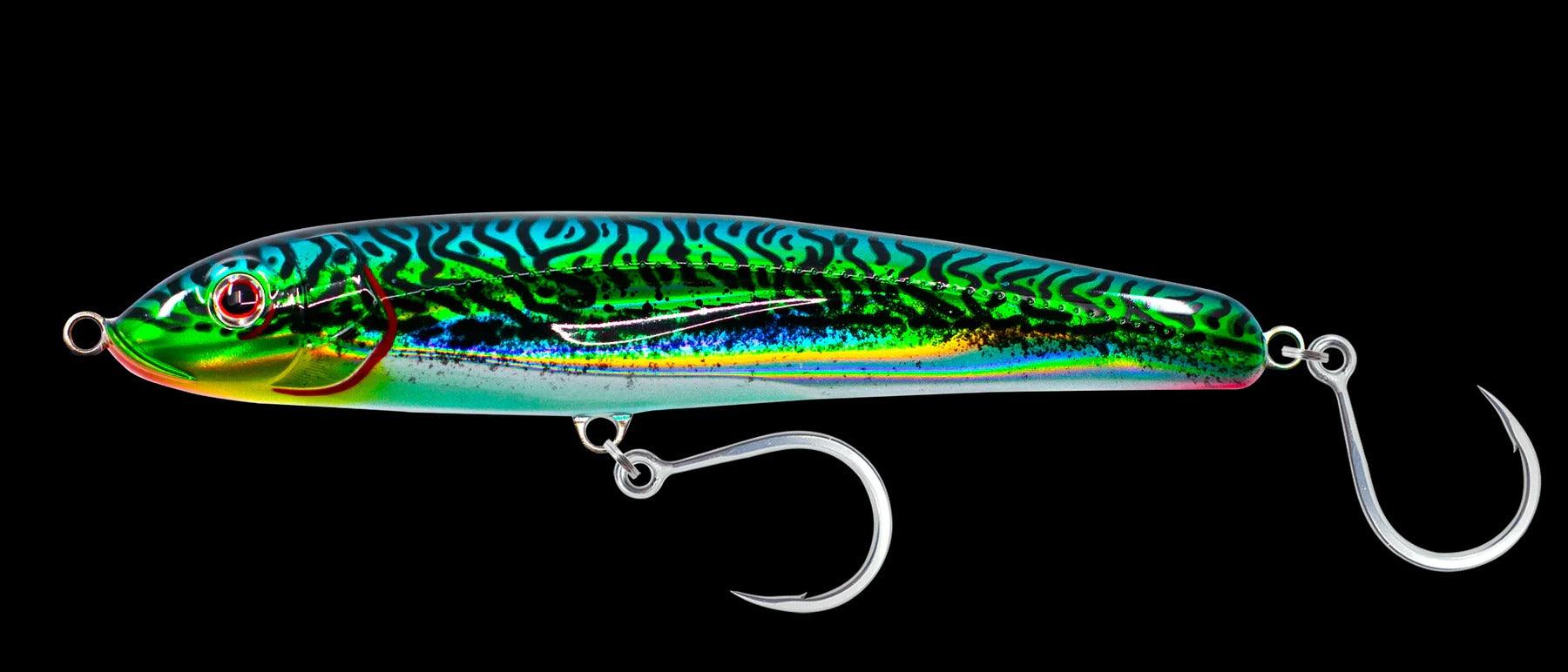 Nomad Riptide 105 Fast Sinking Stickbait Fishing Lure - Premium Saltwater & Freshwater Bait for Bass, Walleye, and Trout - Ideal for Deep Water Trolling and Casting