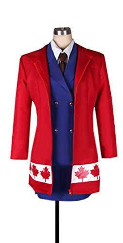 Dreamcosplay Anime Hetalia: Axis Powers Canada Female Uniform Cosplay Costume - Perfect for Conventions, Halloween & Cosplay Events