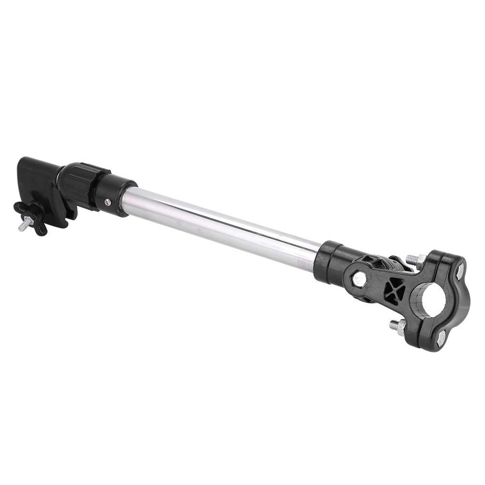 Dilwe Adjustable Umbrella Holder Stand - Flexible Telescopic Rod Mount for Wheelchair, Stroller & Pram - Perfect for Outdoor Activities, Beach, Picnics & Shopping