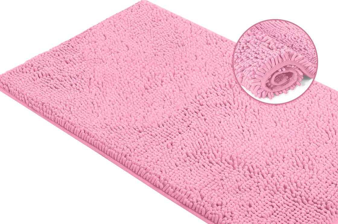 Extra Soft Plush Bath Mat - Super Absorbent Microfiber Shower Rug, Machine Washable, Non-Slip Bathroom Floor Mat (27''x47'') for Spa-Like Comfort - Perfect for Bathrooms, Showers & Vanity Areas