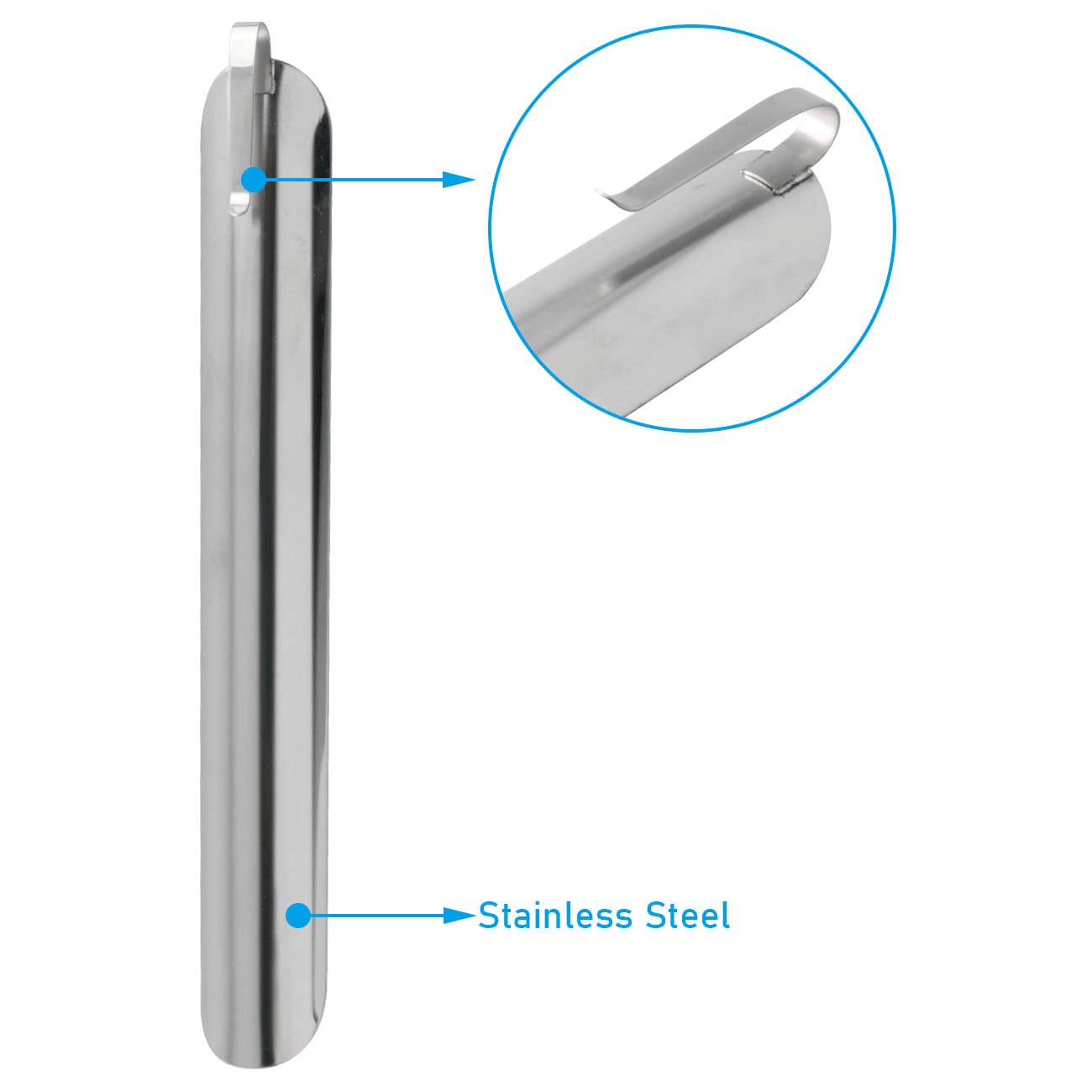 Premium Stainless Steel Crumb Scraper & Dough Spatula - Heavy Duty Kitchen Tool for Bread, Pizza, Cakes - Ideal for Baking, Restaurants & Home Kitchens