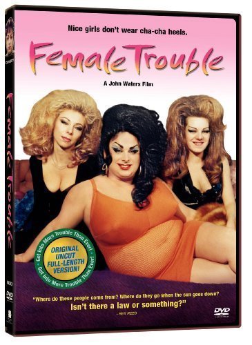 Female Trouble by John Waters - Cult Classic Comedy DVD | New Line Home Entertainment | Perfect for Movie Nights & Film Enthusiasts