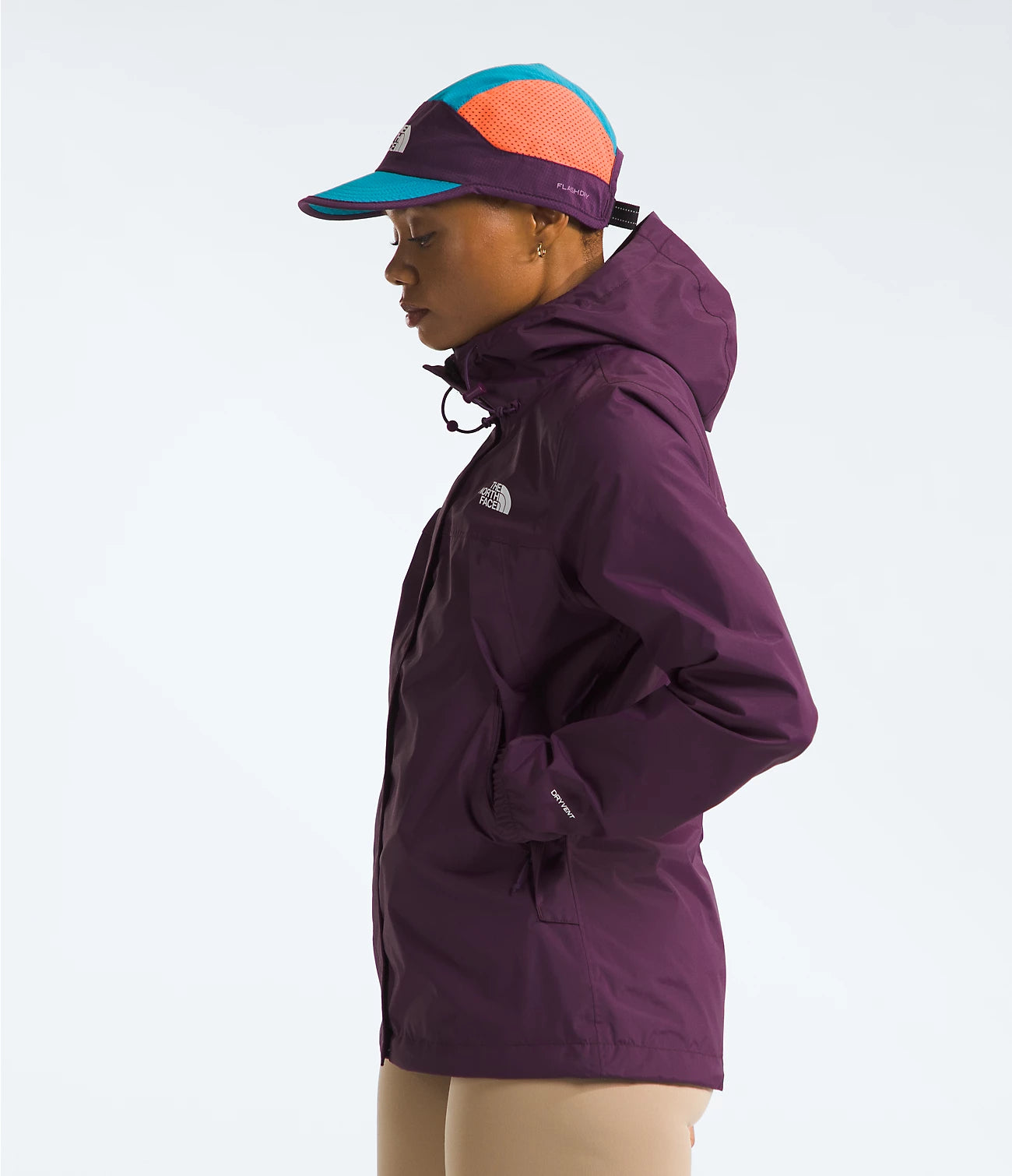Antora Women's Jacket - Lightweight Waterproof Windbreaker for Outdoor Hiking & Travel | NF0A7QEU
