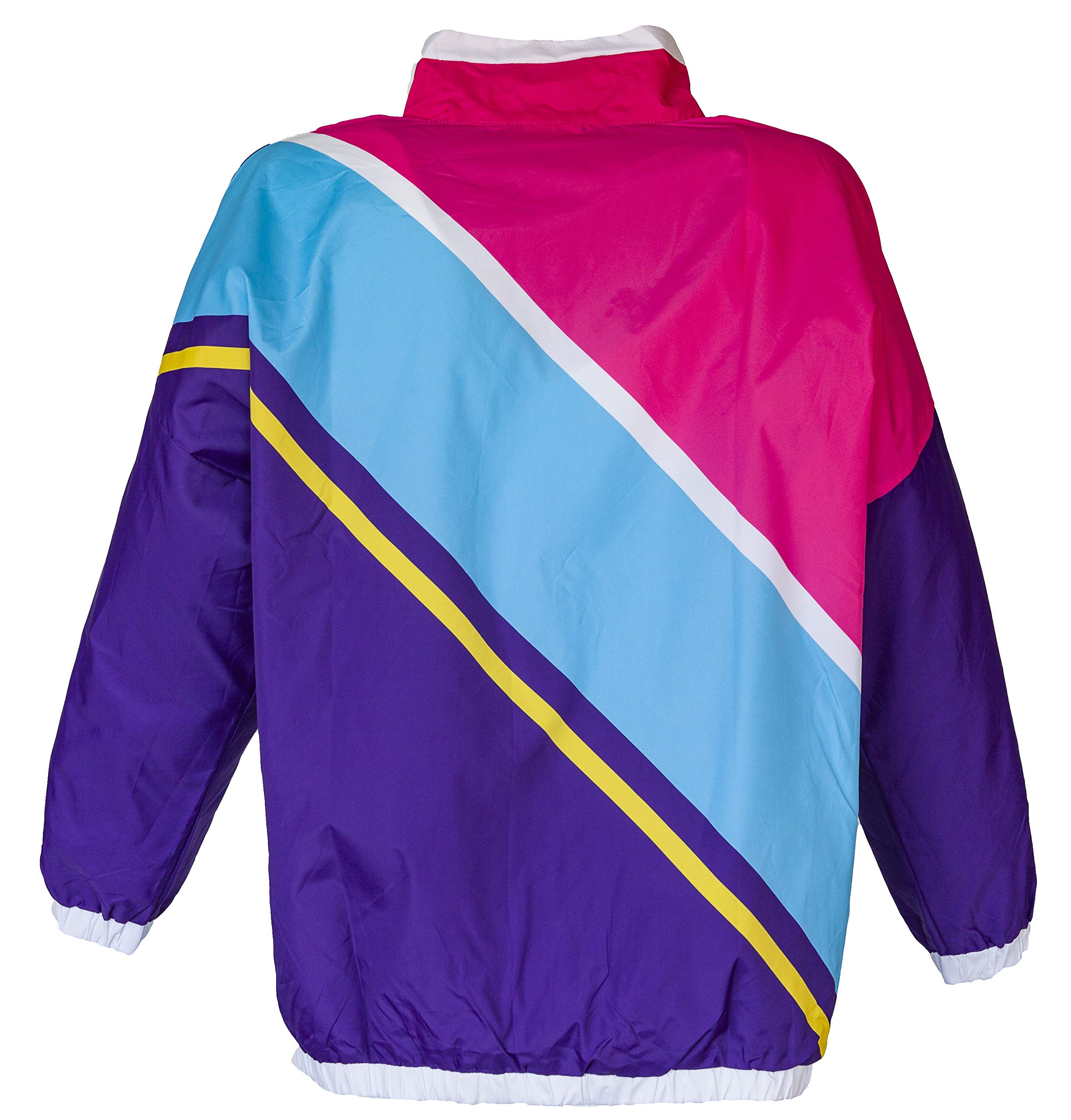 Vintage 80s & 90s Retro Windbreaker Jacket - Funny Guy Mugs Collection - Perfect for 80s Theme Parties & Casual Streetwear