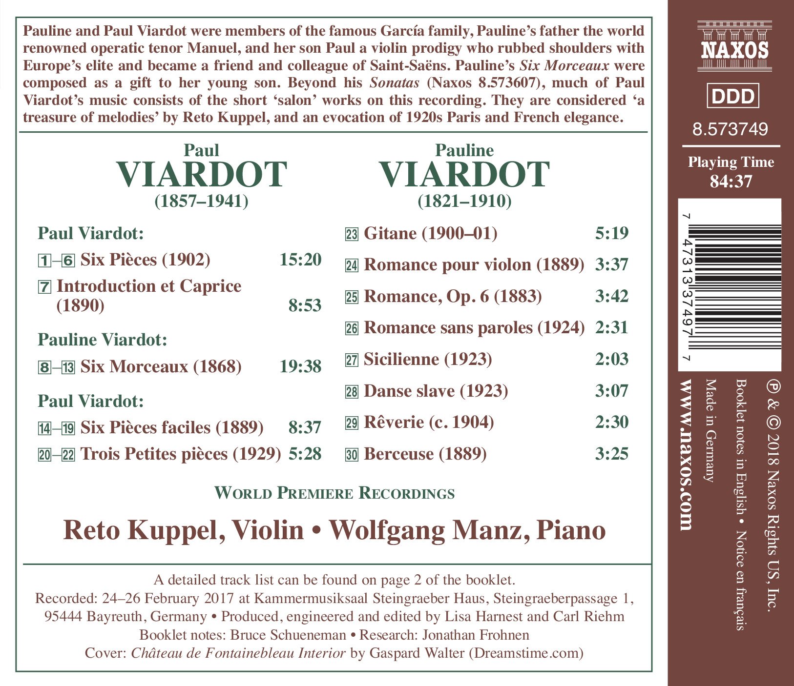 Viardot: Complete Violin Works Music, Vol. 2 | Classical Violin Sheet Music Collection | Perfect for Violinists, Music Students & Performers